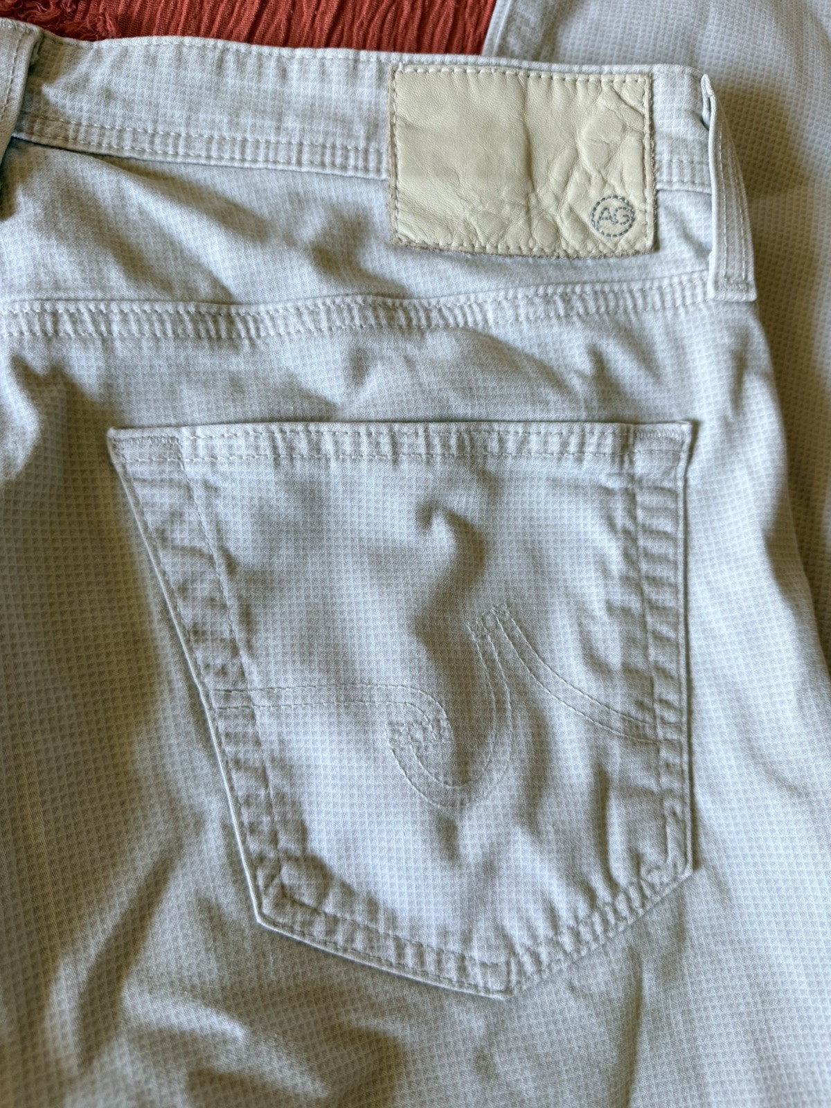 AG Adriano Goldschmied The Everett Slim Straight Pants Khaki 32/32 Casual