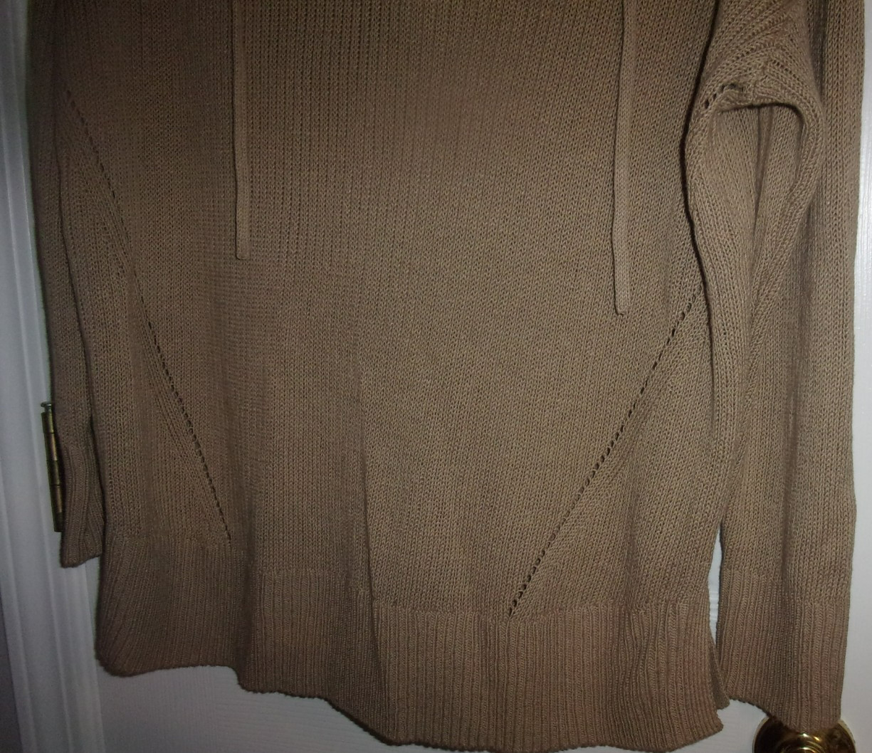 Haven WELL WITHIN 52% Linen 48% cotton Sweater Women’s Long Sleeve Size L