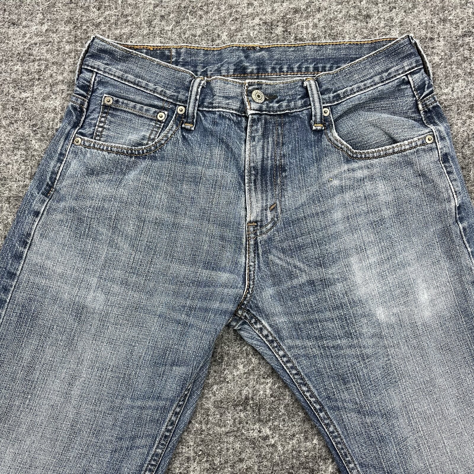 Levis 569 Jeans Mens 30×32 Blue Denim Red Tab Relaxed Straight