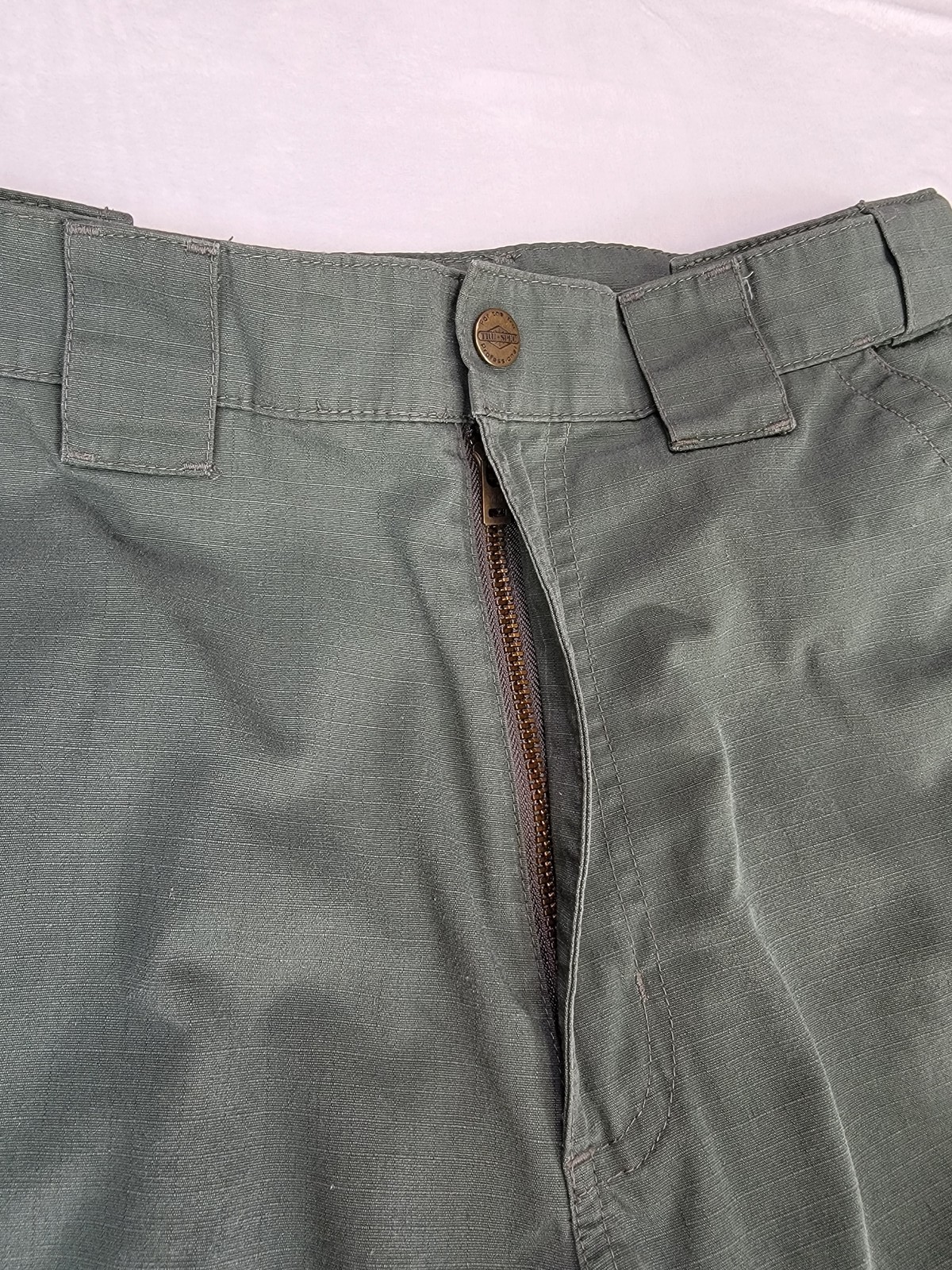 Tru-Spec Men’s Tactical Cargo Pants Size 30/32 Green Ripstop Workwear Classic