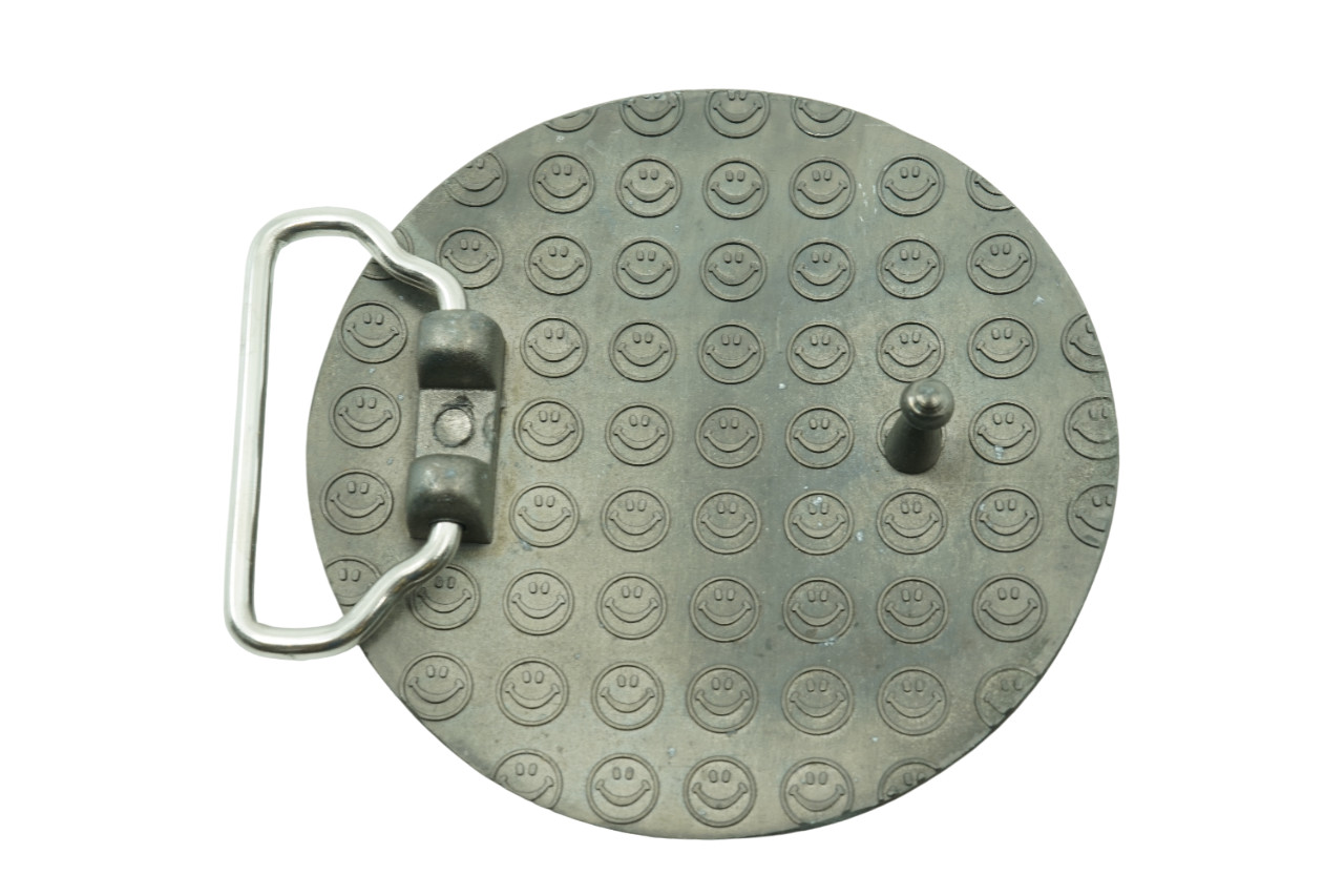 Smile Face Novelty Smiley Metal Fashion Belt Buckle