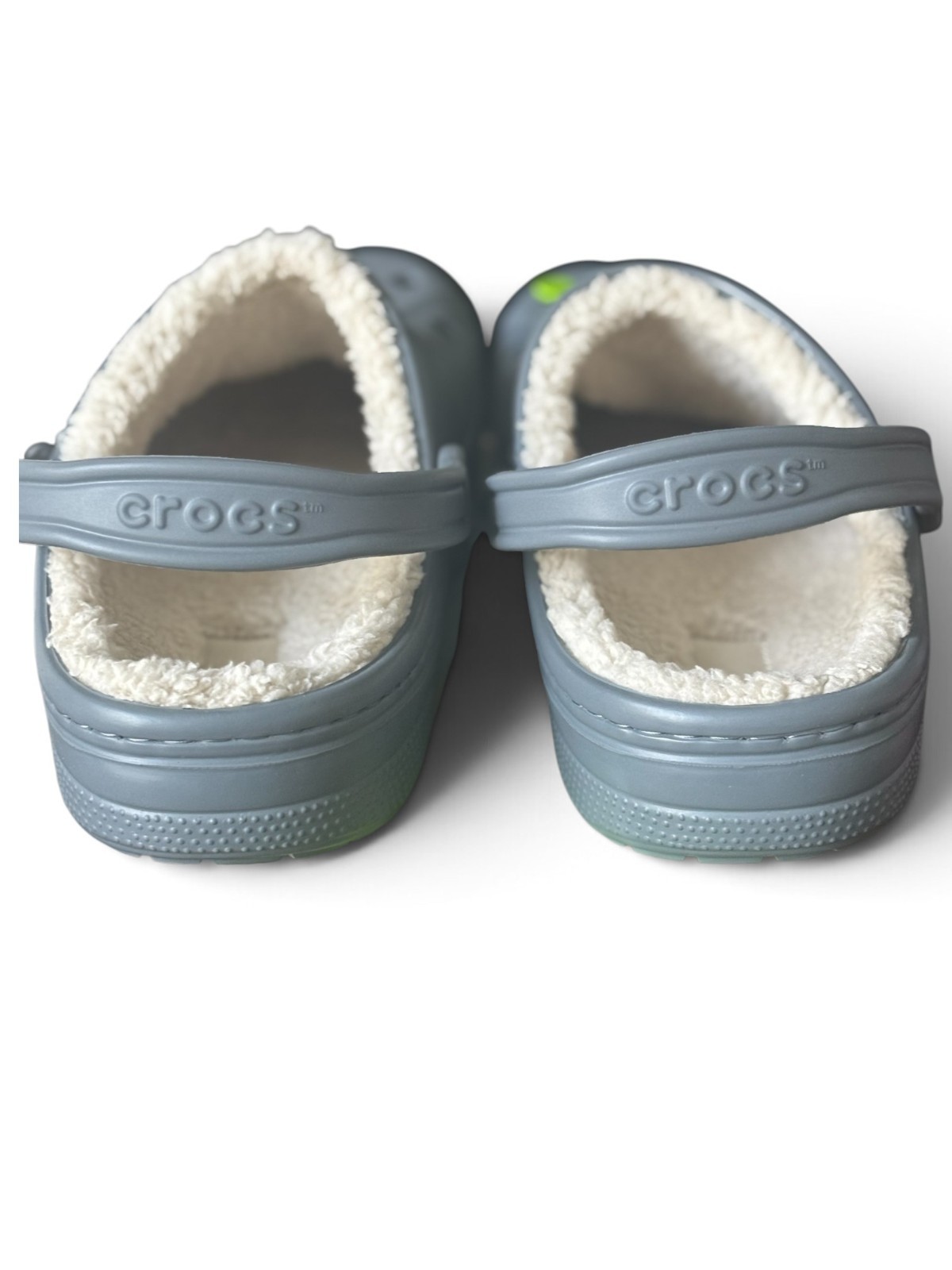 Crocs Adult Baya Lined Grey Clog Men’s Size 13 NWT Q.A.P