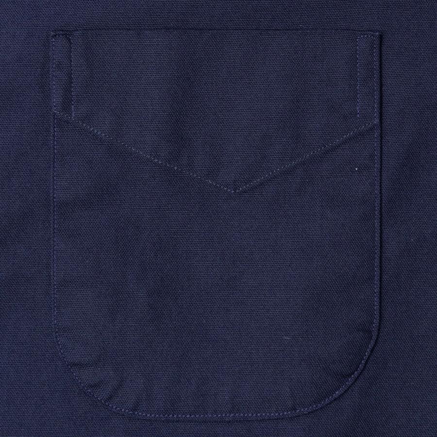 Gitman Vintage $250 NWT Navy Blue Overdye Oxford 100% Cotton Button Down Shirt M