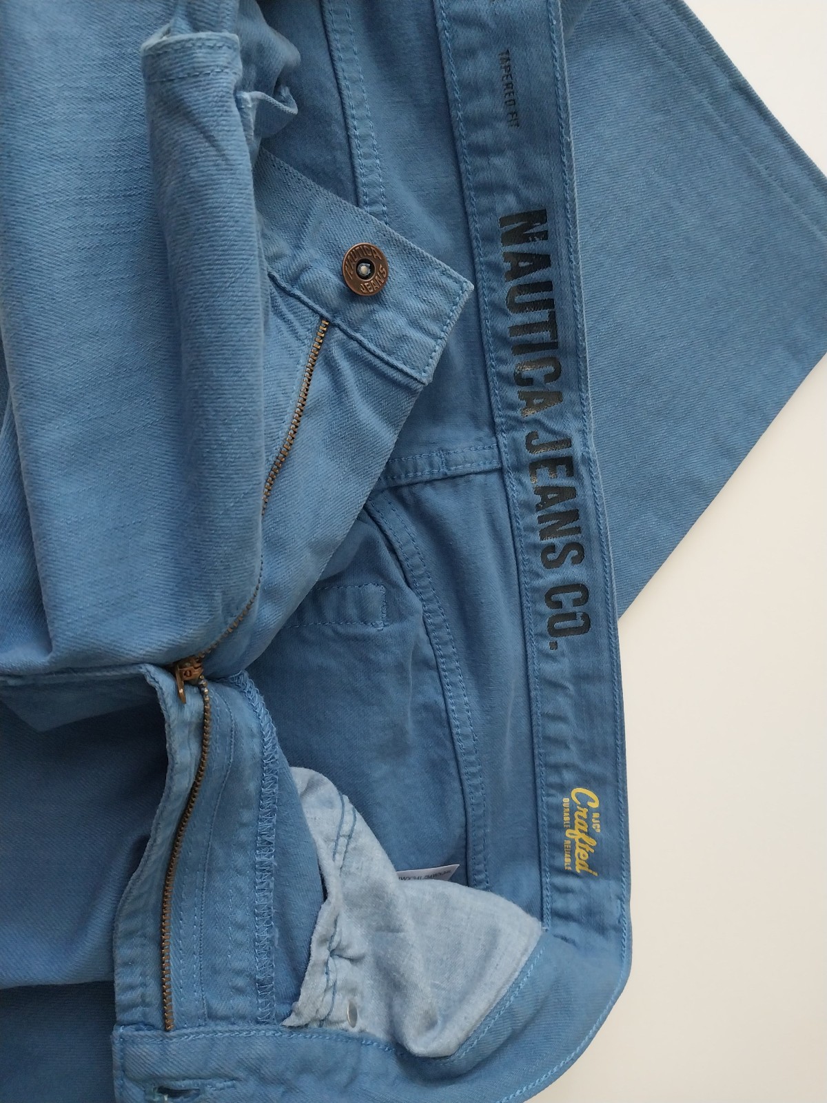 Nautica Men Straight Fit Jeans Blue Size 34 Mexico