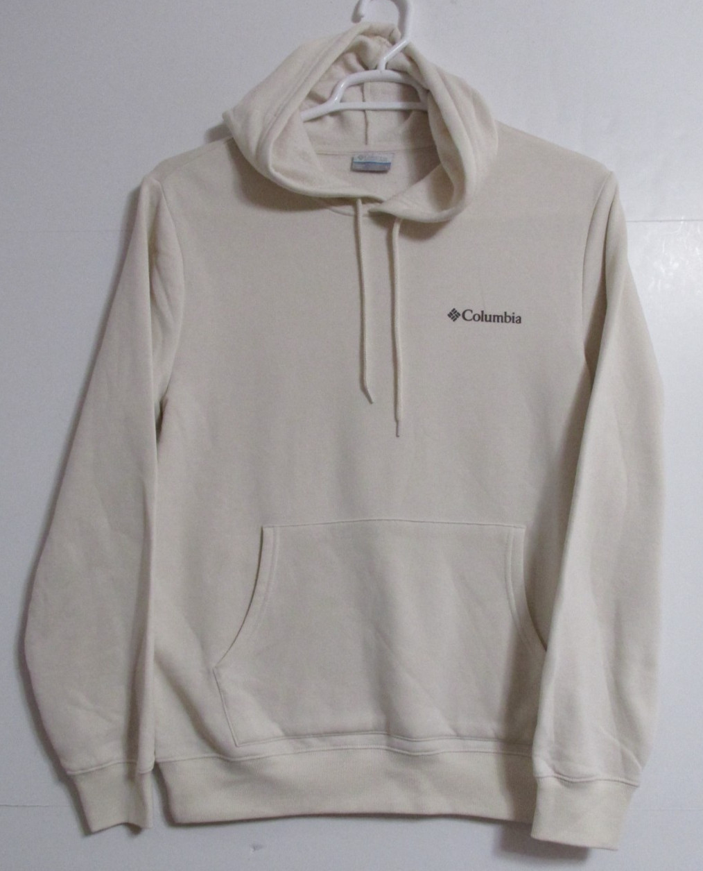 Men’s Columbia Bowen CSC Pullover Hoodie Chalk Size SMALL Overland Back Graphics