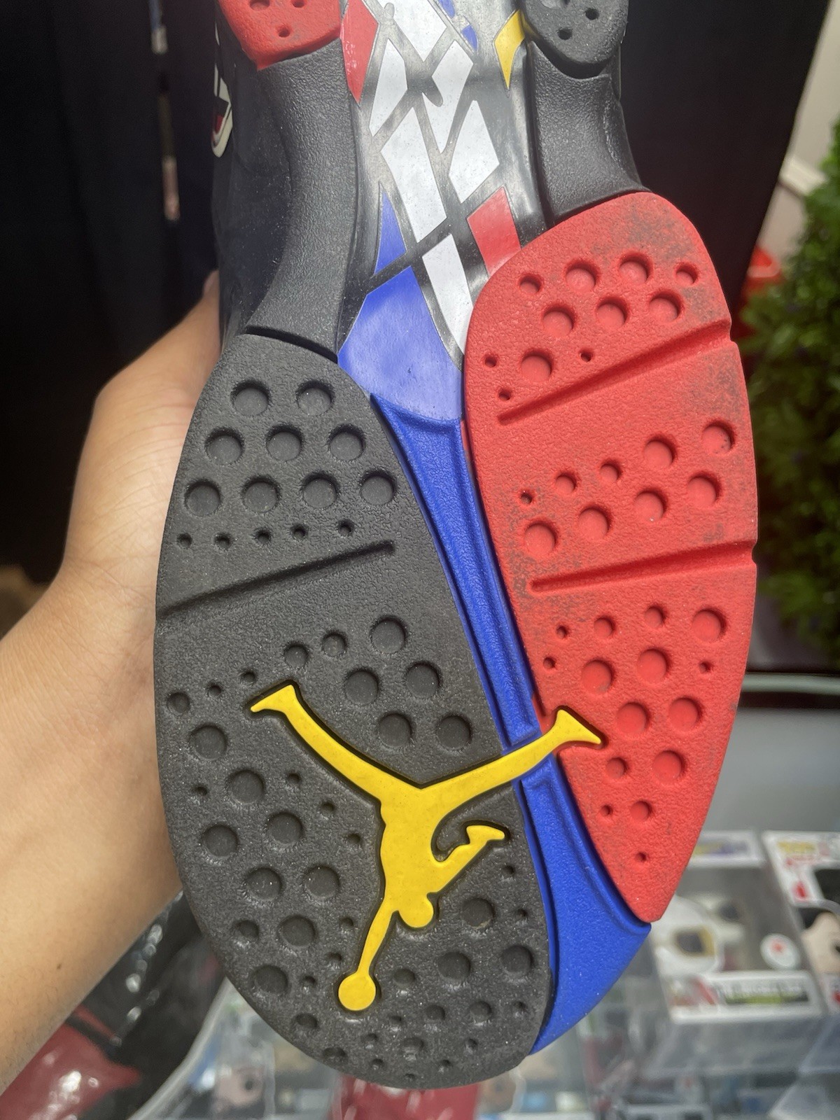 Air Jordan 8 Retro “PLAYOFFS” 2023 – Size 9 – 305381 062 Black Red White