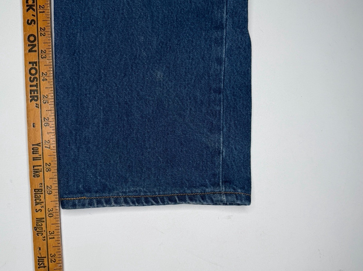 Vintage Levi’s 501 Button Fly Straight Leg Denim Jeans 36 x 30*