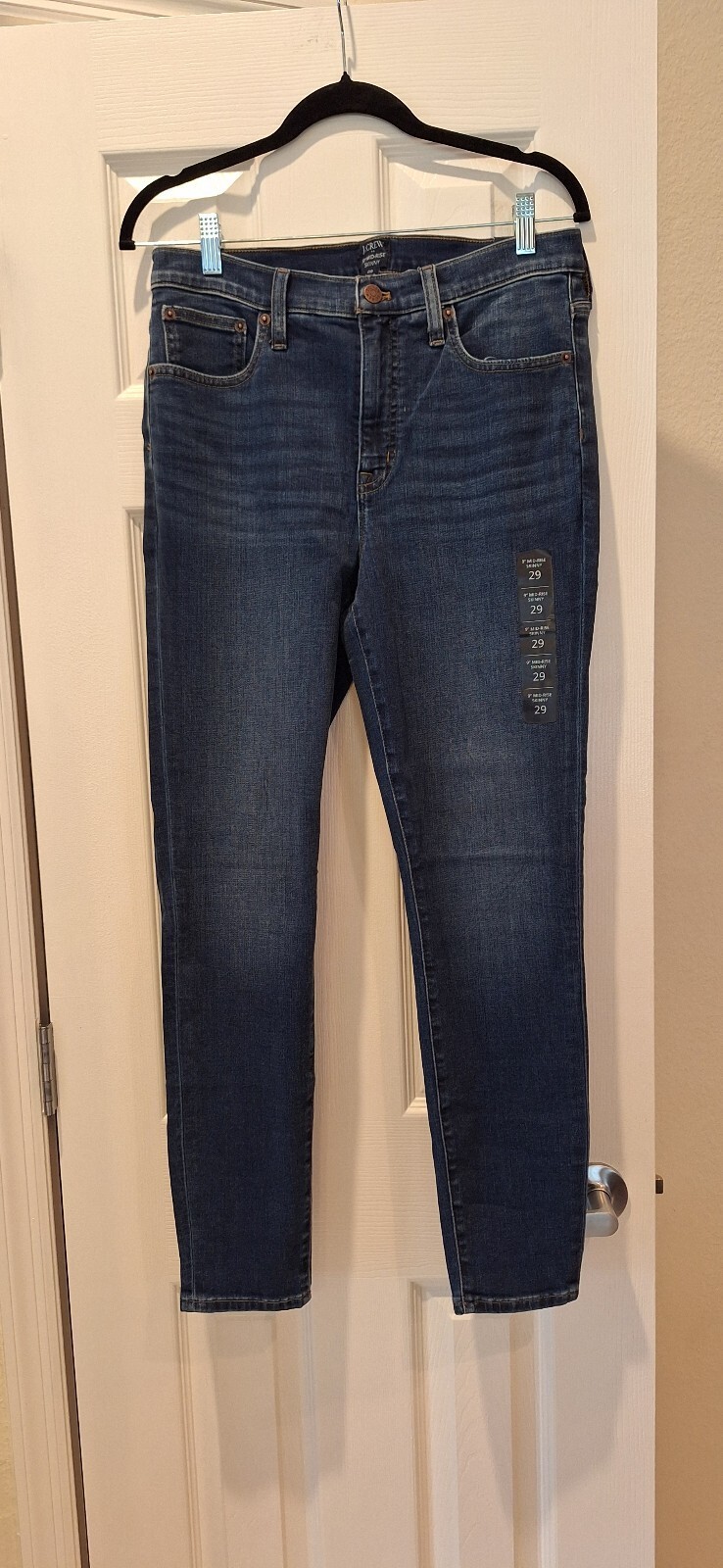 J.Crew Factory – 9″ mid-rise skinny jean in signature stretch – 29 or 8 NWT