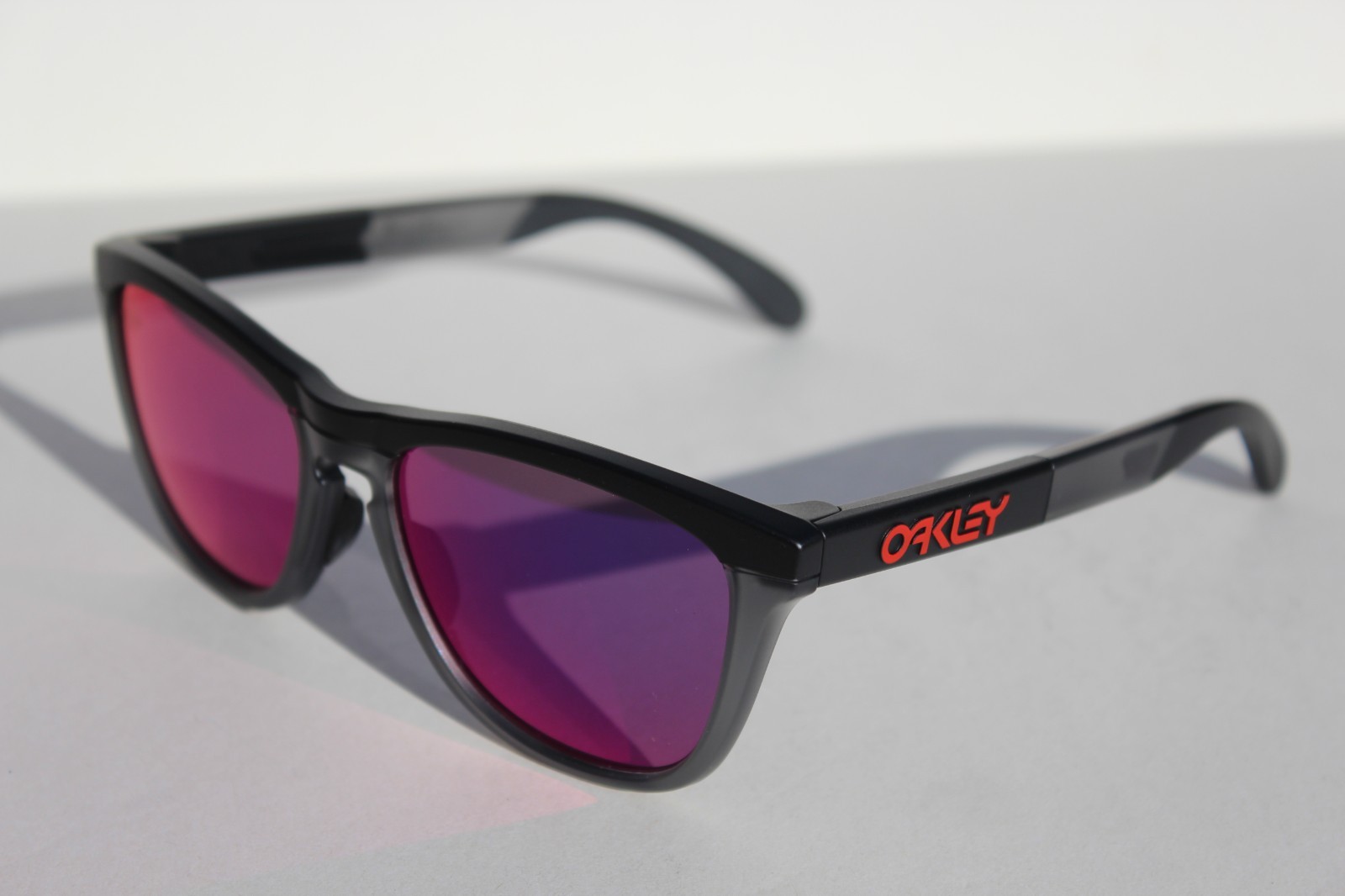 OAKLEY Frogskins Range Sunglasses MAVERICK Black/Smoke/Prizm Road OO9284-13 NEW