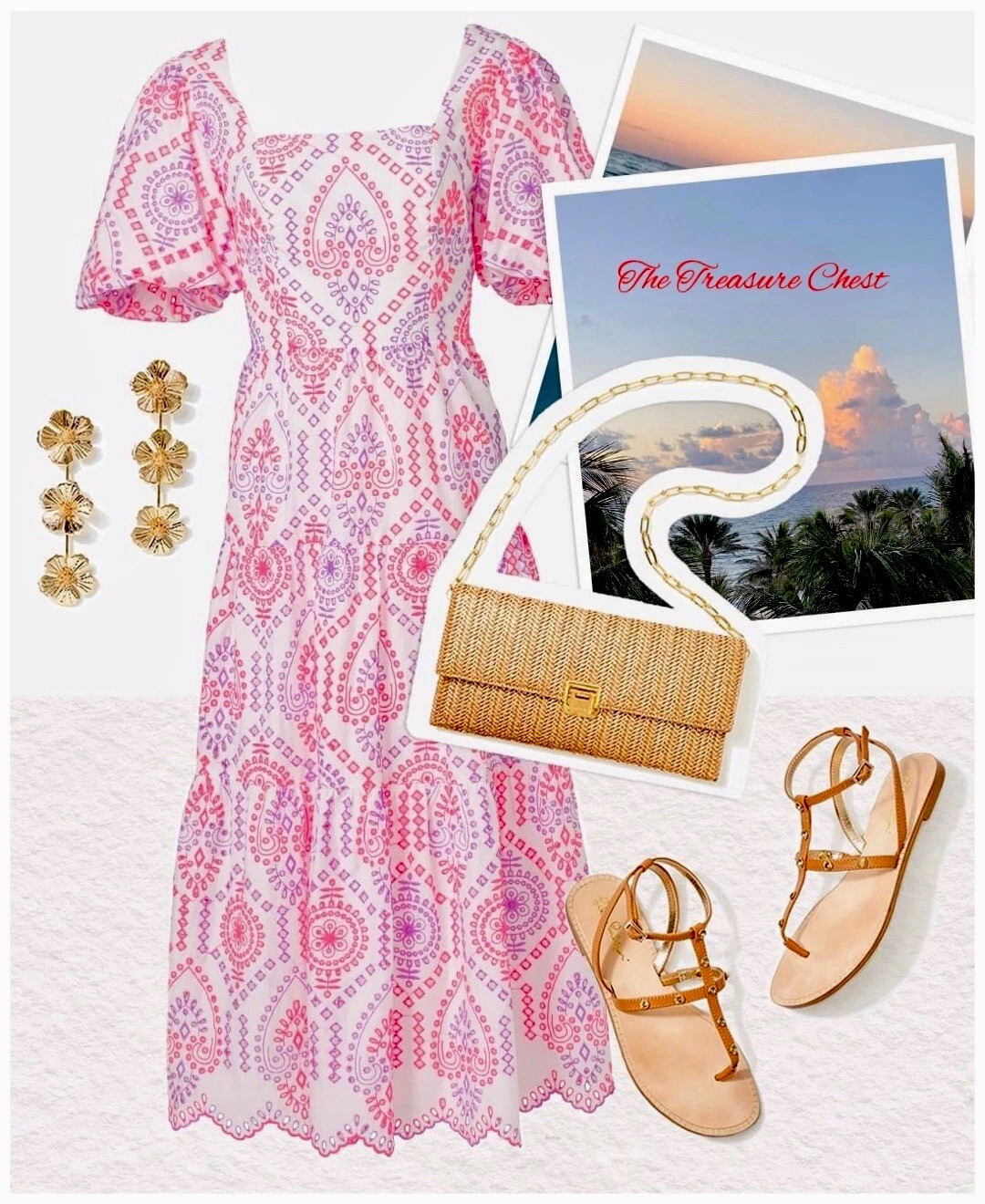 Lilly Pulitzer NWT Katalina Midi Eyelet Dress Sunset Dreamer Eyelet $348 Size 14
