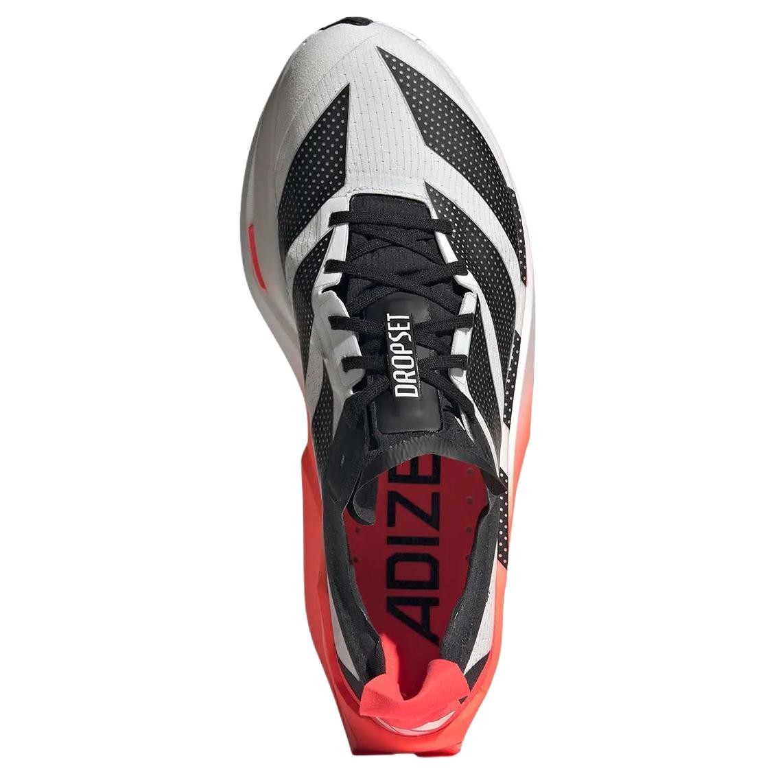 [LA6218] -Men- Dropset Workout Adizero Adidas Elite ‘Cloud White Solar Red Core