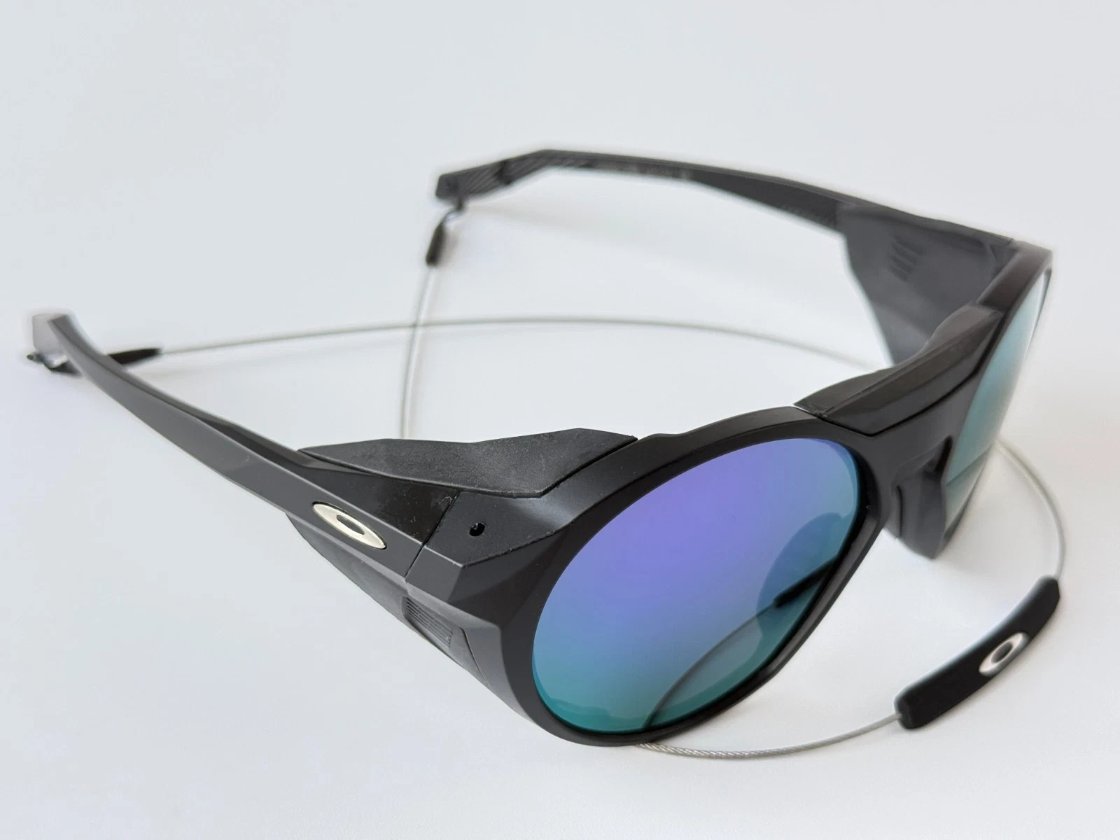 Oakley CLIFDEN OO9440 Matte Black Purple Lens Sunglass