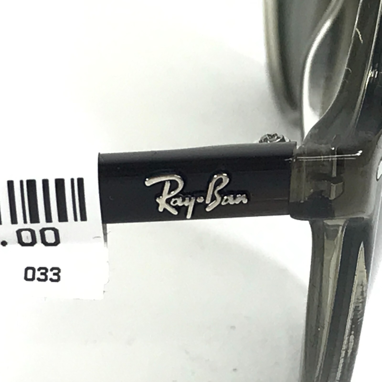 Ray-Ban Sunglasses RB2195 THALIA 6635/5C Transparent Green w/ Grey Mirror 53 mm