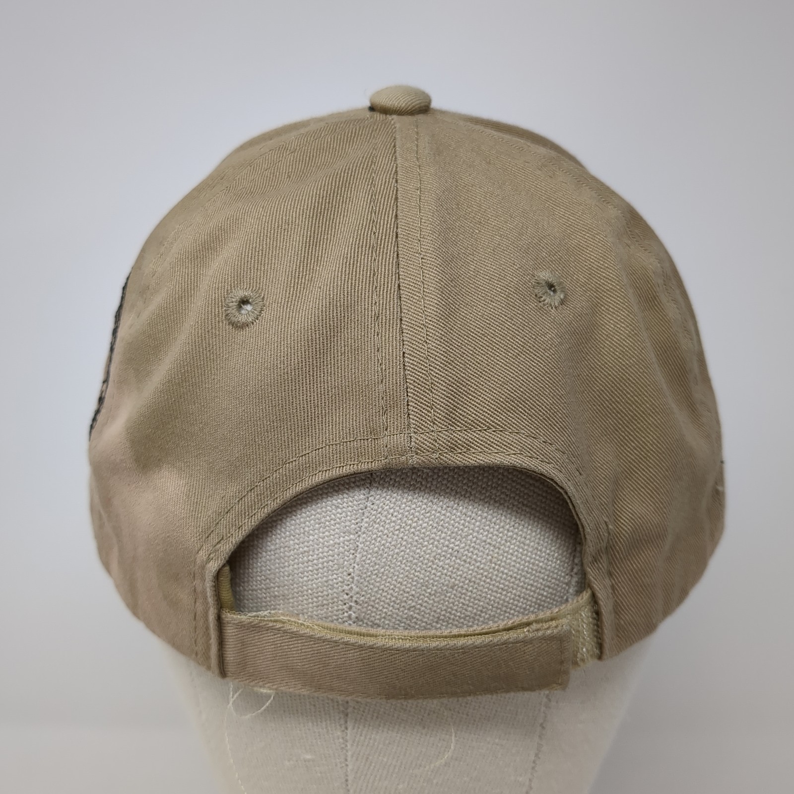 Veteran US Army Strapback Baseball Cap Brown One Size Adjustable JM Warriors