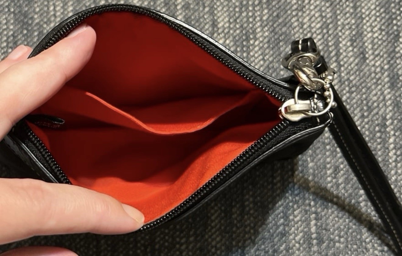 Y2K Coach Jaquard Wristlet