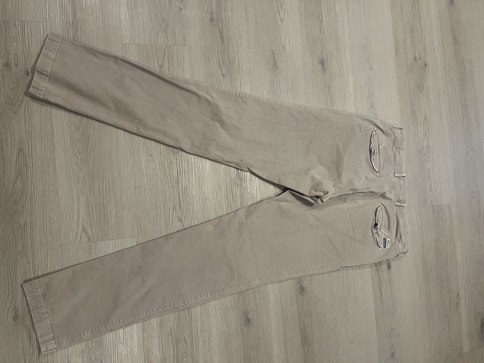 Masons Real Thing Limited Edition Pants Mens 34 Khaki Trousers Italy Luxury