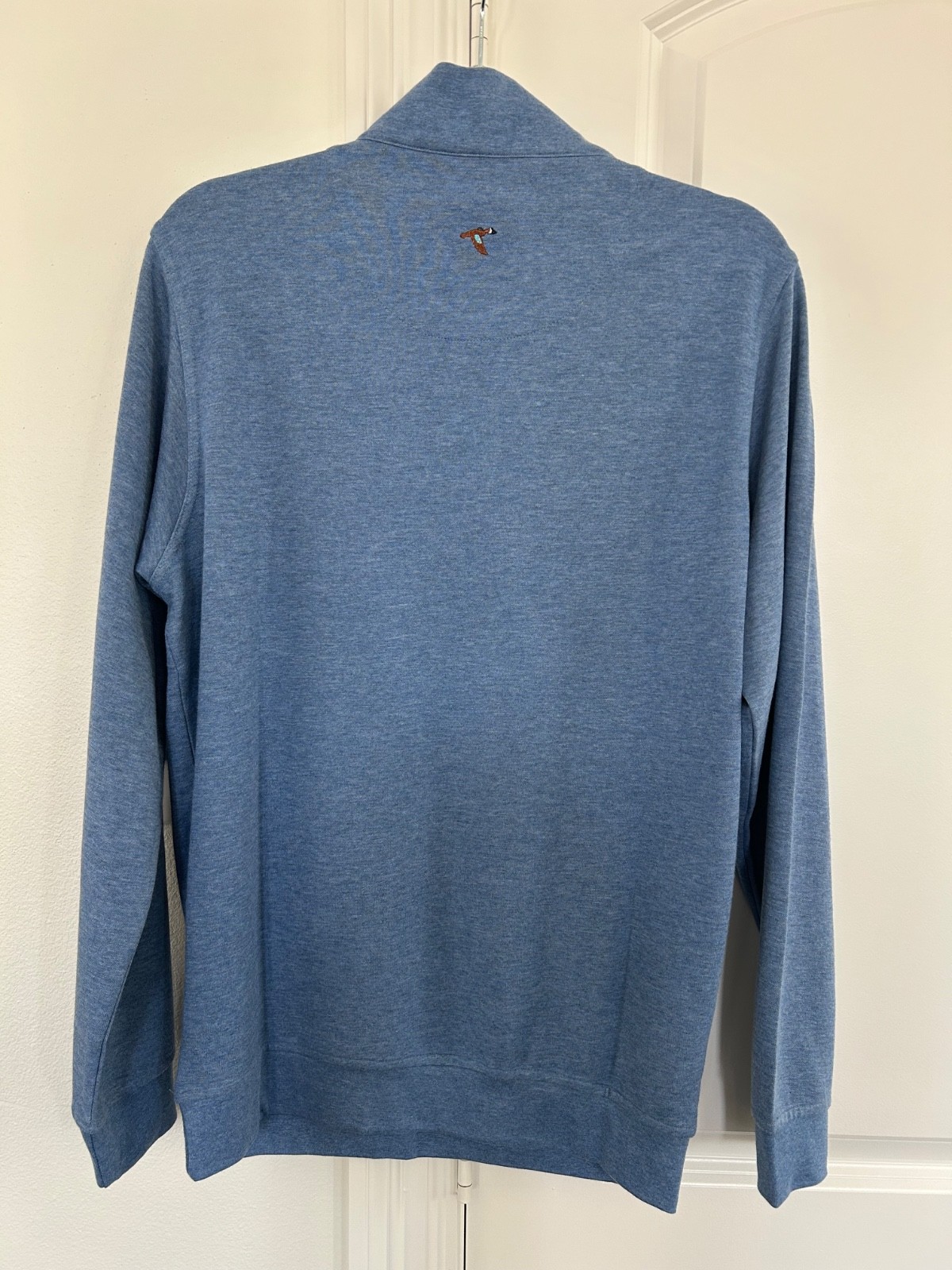 Mens Genteal Apparel 1/2 zip Pullover light blue – small NWT