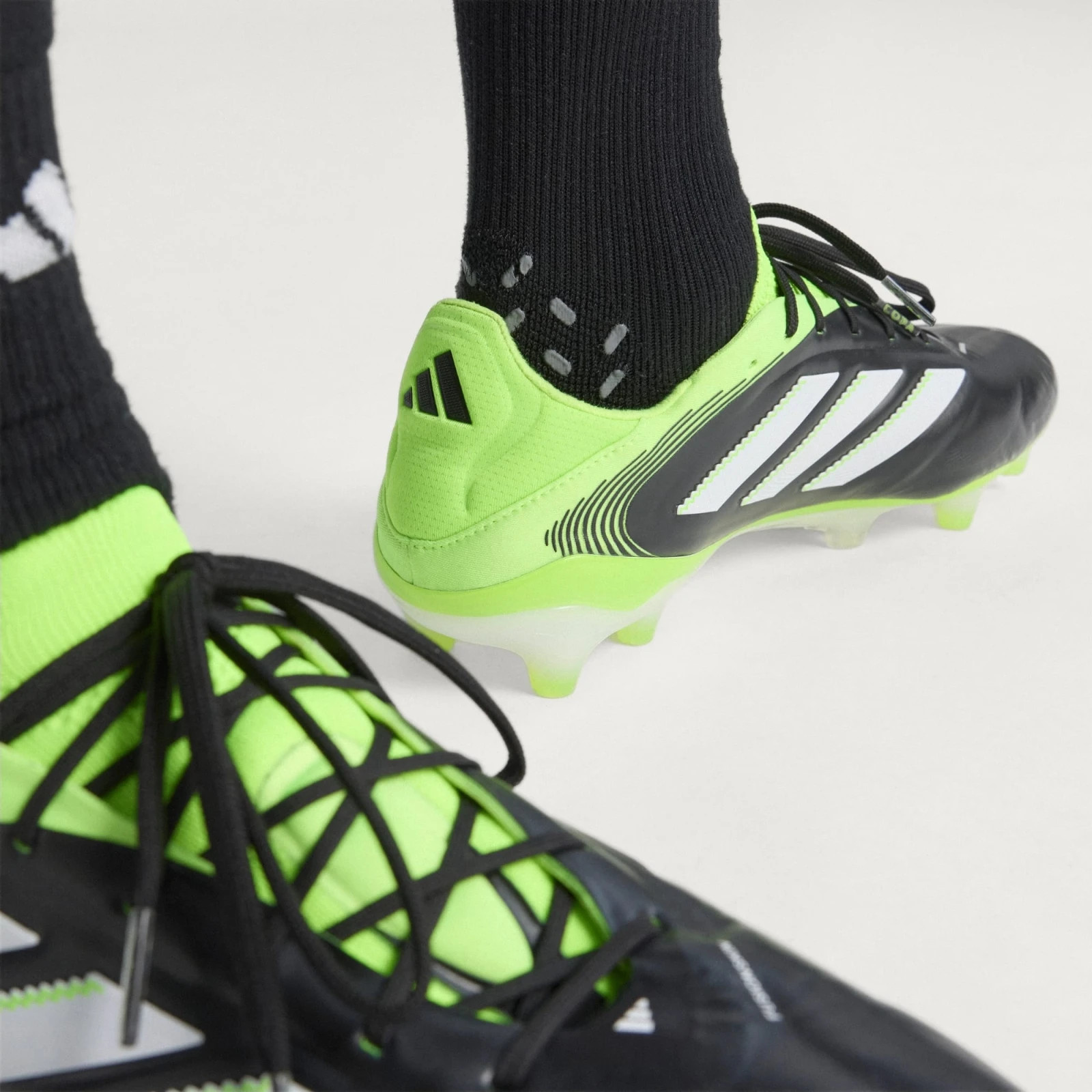 adidas Copa Pure 3 Elite FG JH6304 Core Black / Cloud White / Lucid Lemon Men’s