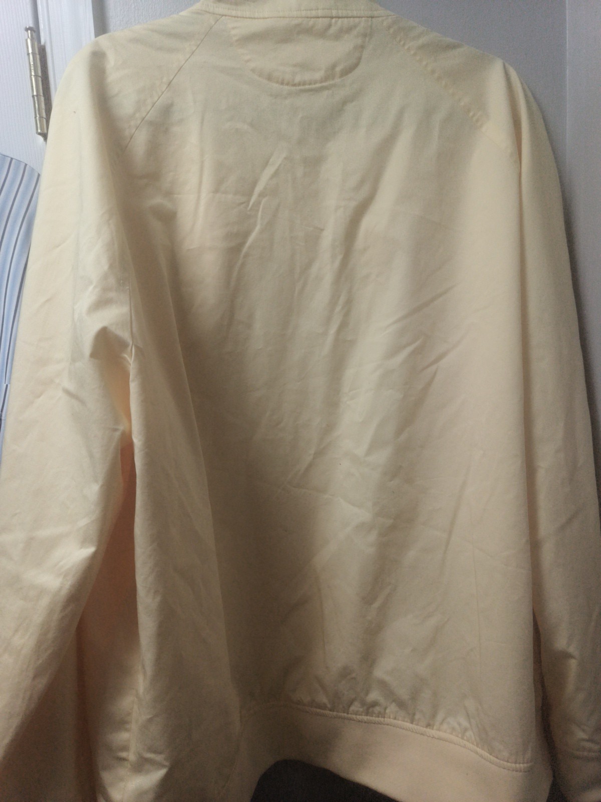 CLUB ROOM Men’s Regular-Fit Bomber Jacket Lightweights Pale Sun Yellow XXL
