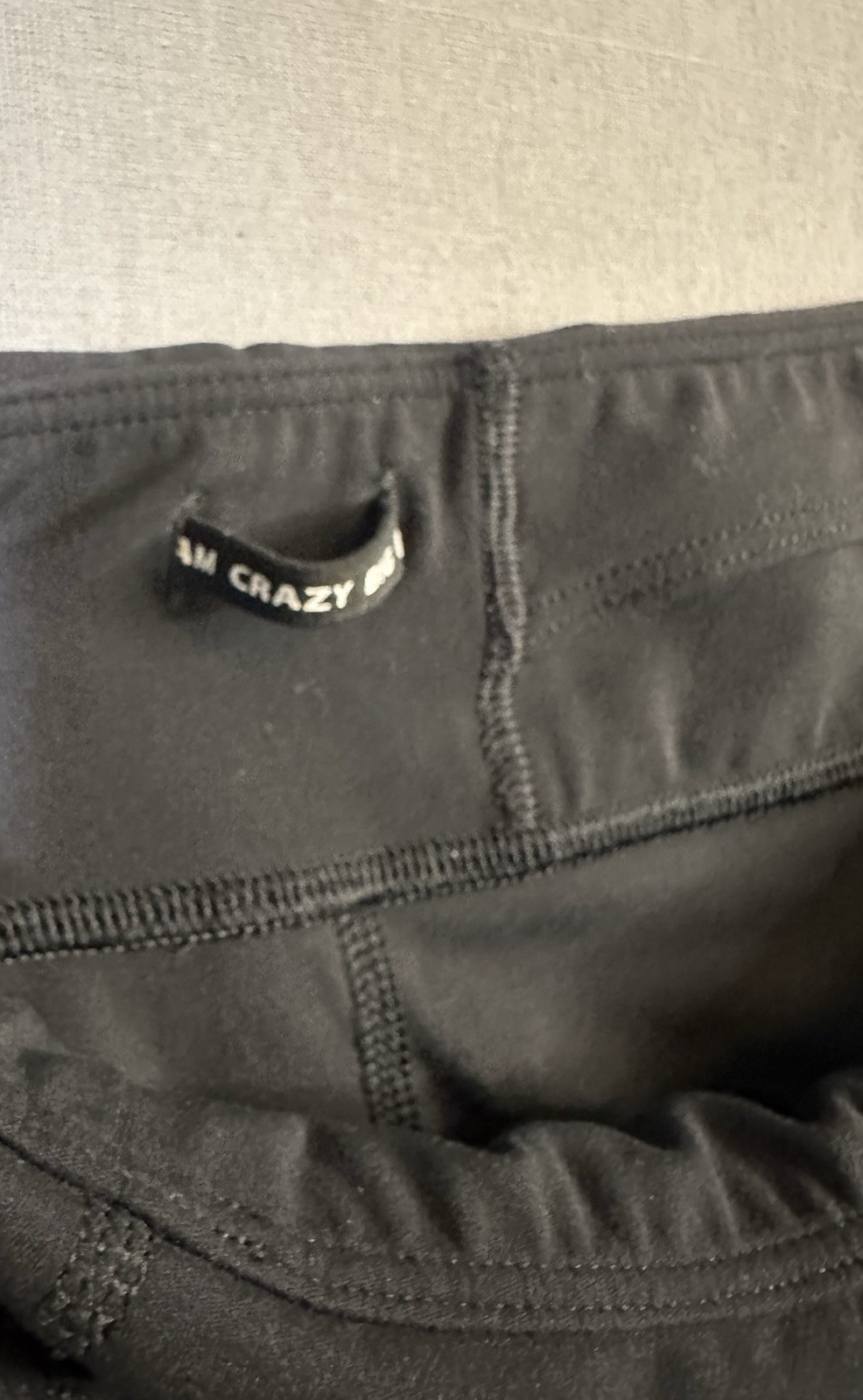 Set of Three 1 NWT ZARA navy cargo 2 Athleta black High Rise Leggings Black
