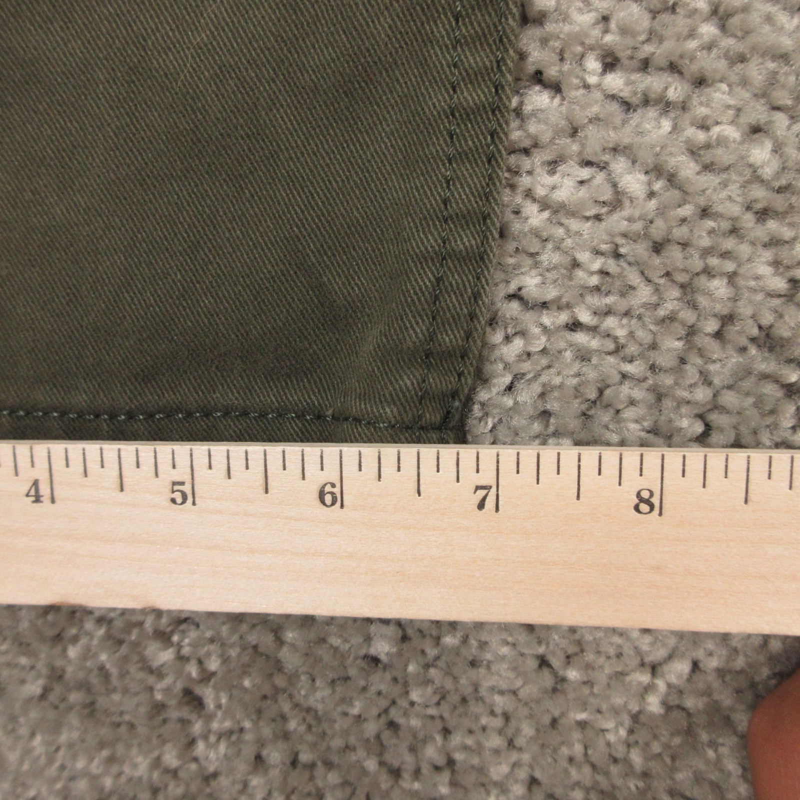 Levis Jeans Mens 32×32 Green Commuter 511 Slim Straight Selvedge Denim Pants