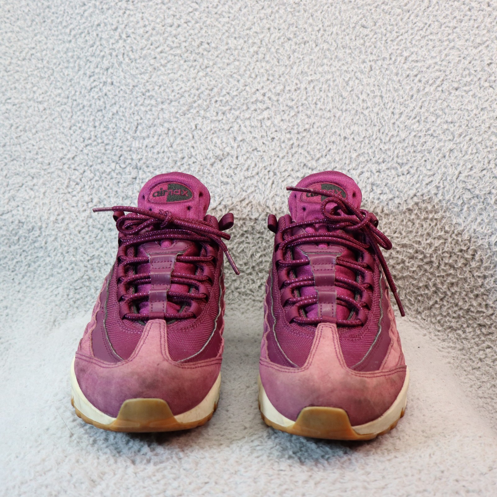 Air Max 95 Bordeaux Gum SE Sz 10.5 Used no box