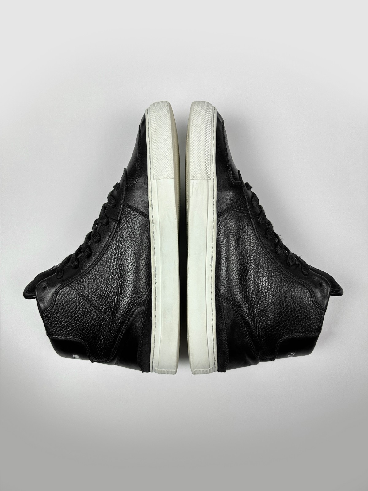 Stone Island x Diemme Leather High-Top Sneakers Trainers Men’s IT41/US8/UK7/EU41