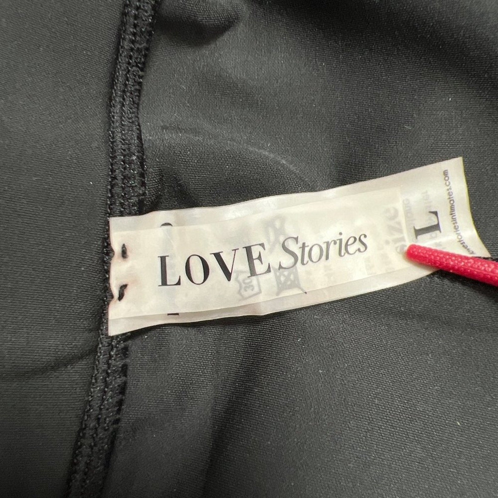 Love Stories Printed Leo Legging SIZE L Black Neoprene Lace-Up