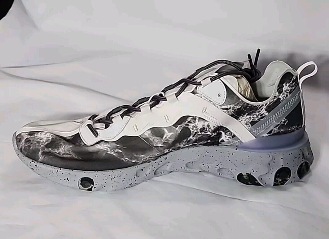 Nike Kendrick Lamar Shoe SZ 15 x React Element 55 Running Pure Platinum CJ3312