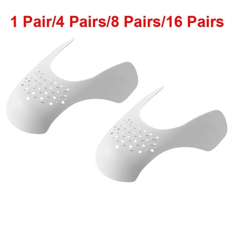 Anti Crease Shoe Protector Toe Cap Guard Sneaker Support 1 4 8 16 Pairs