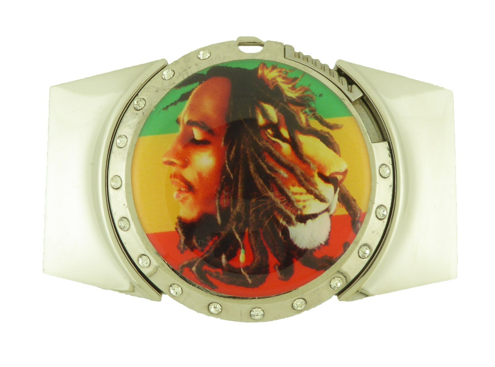 Reggae Rastafarian Belt Buckle Jamaican Dub Mountain Lion Judah Metal Musicians