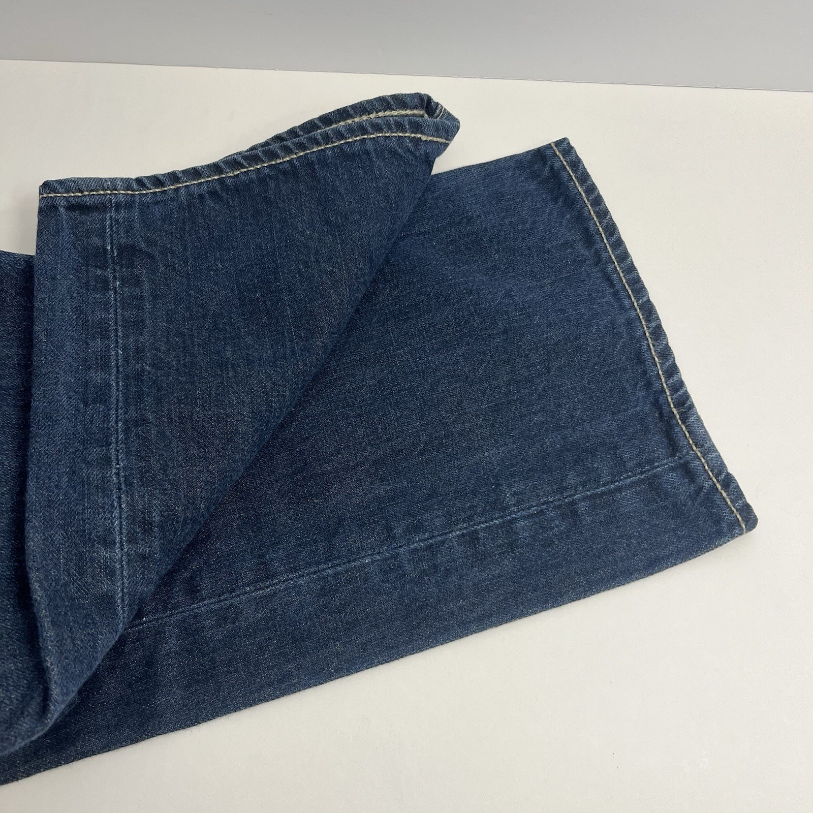 Levi’s 501 Men’s 34×30 Regular Jean Fit Dark Wash Blue Denim Button Fly
