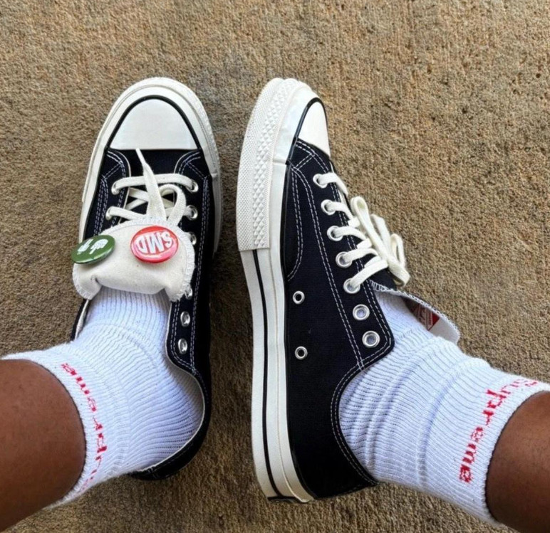 Supreme X Hanes Crew Socks – White, Pack of 4 NEW