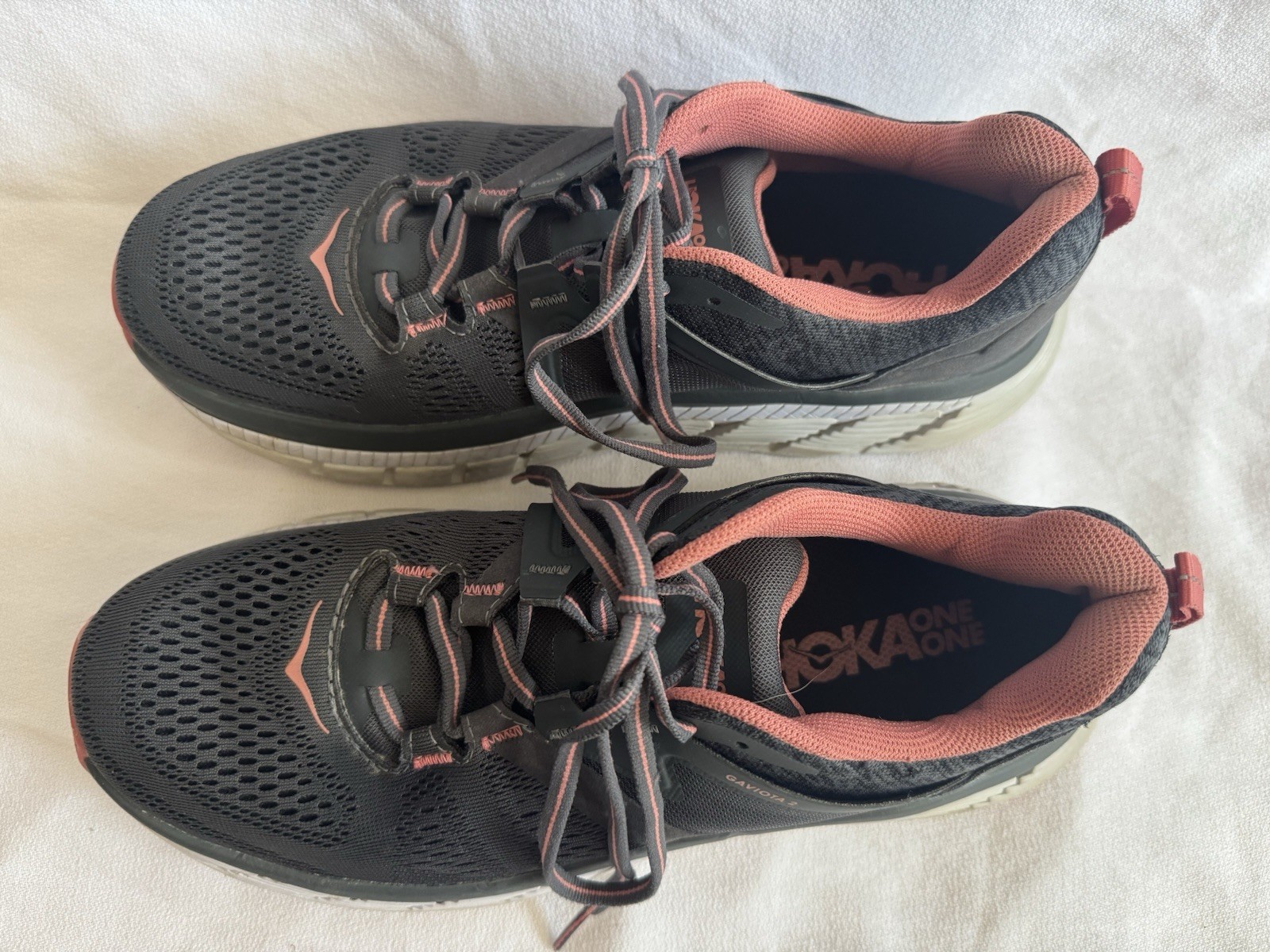 Size 10- Hoka One One HOKA Gaviota 2 Dark Shadow Lantana Womens Athletic Sneaker