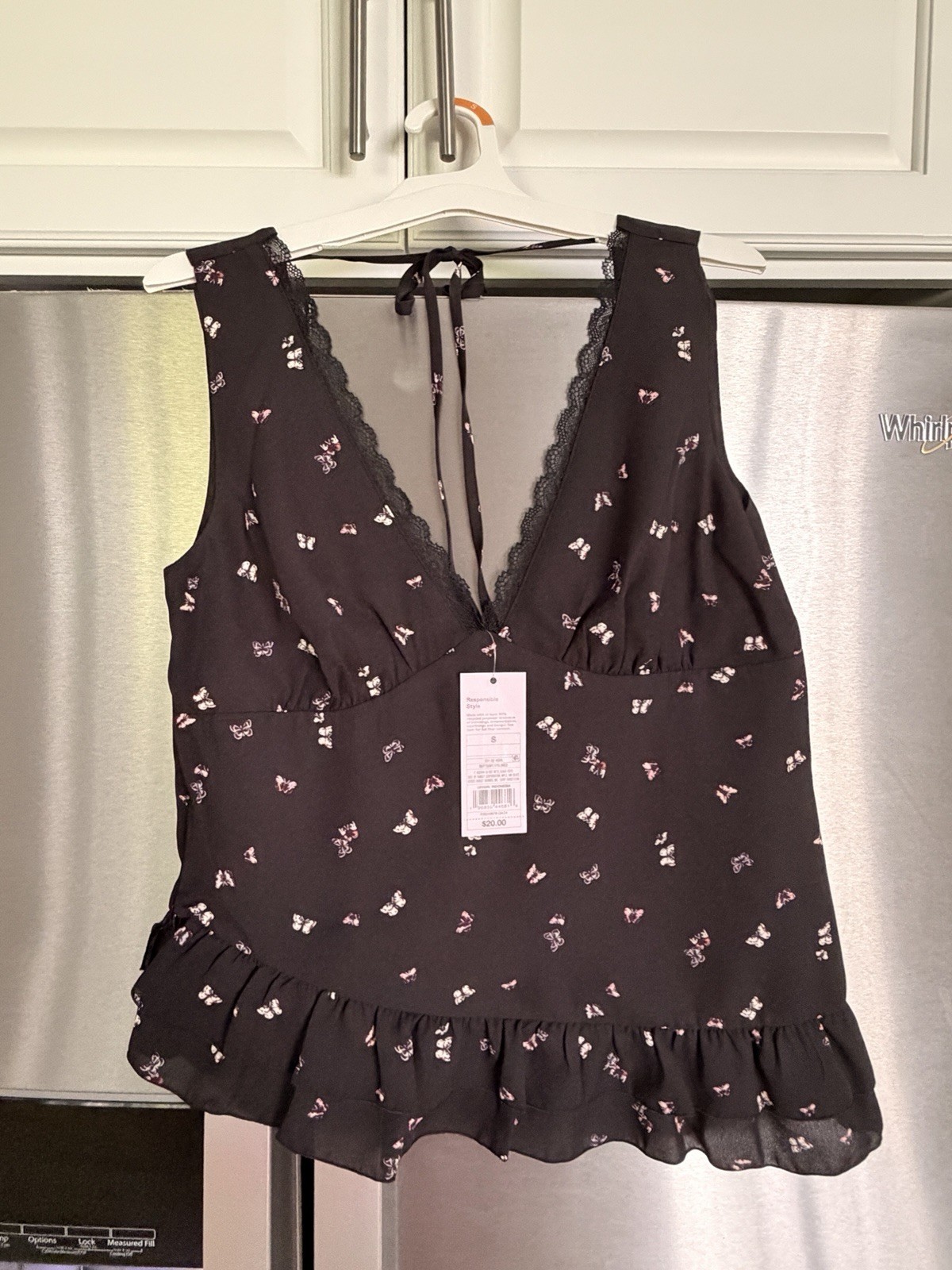 Wild Fable V-Neck, A-Line Top; Women S