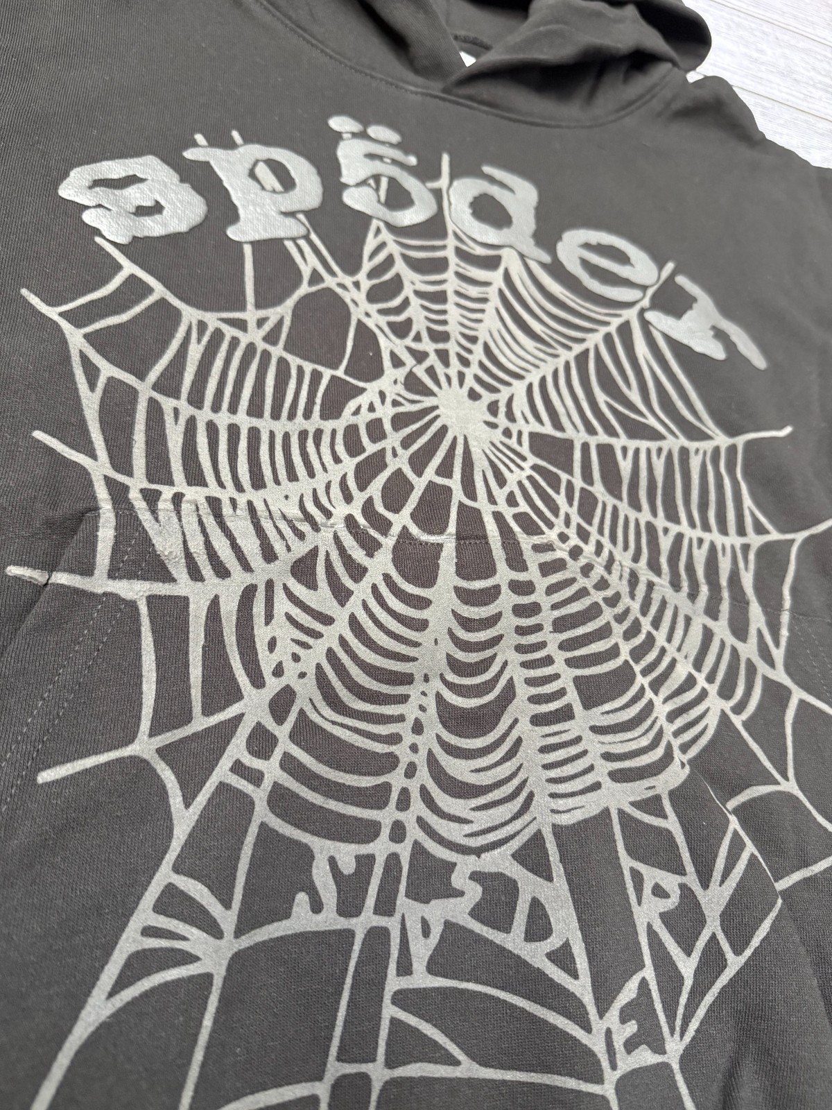 *BRAND NEW* Spider Worldwide Phantom Web Hoodie Black – Size L