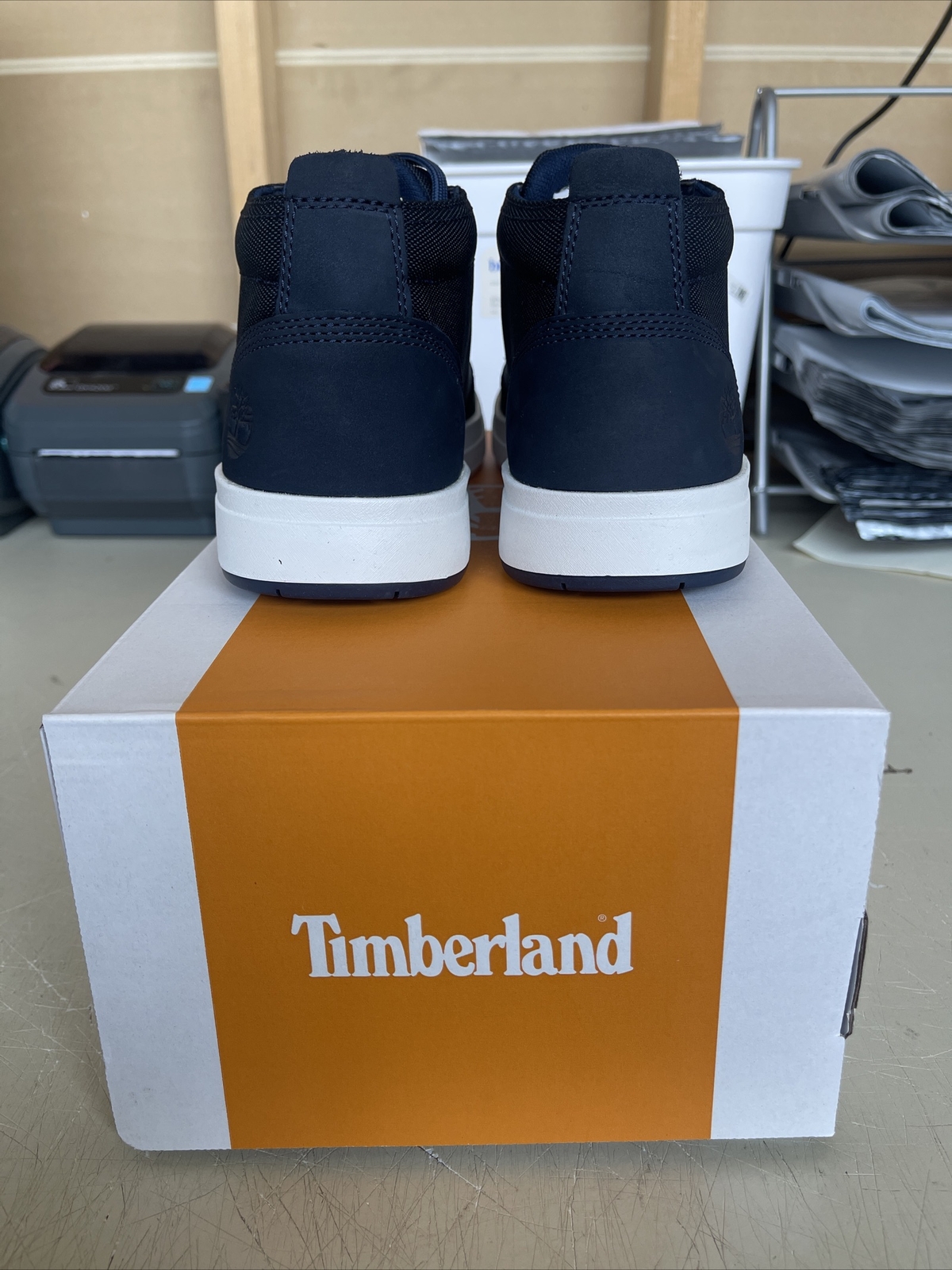 PICK SIZE/COLOR – Timberland Mens Davis Square Leather Fabric Chukka