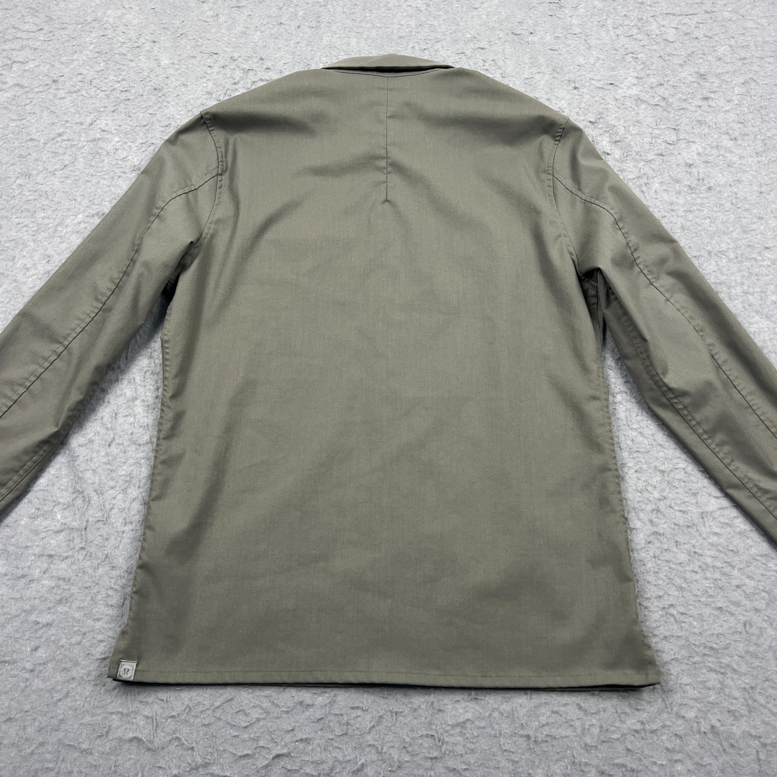 Lululemon Shirt Mens Medium? Gray Commission Button Up Casual Pocket Performance
