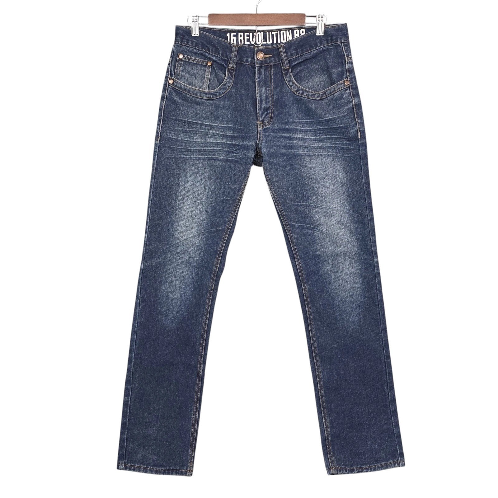 Revolution 88 Blue Jeans Mens Size 32×32
