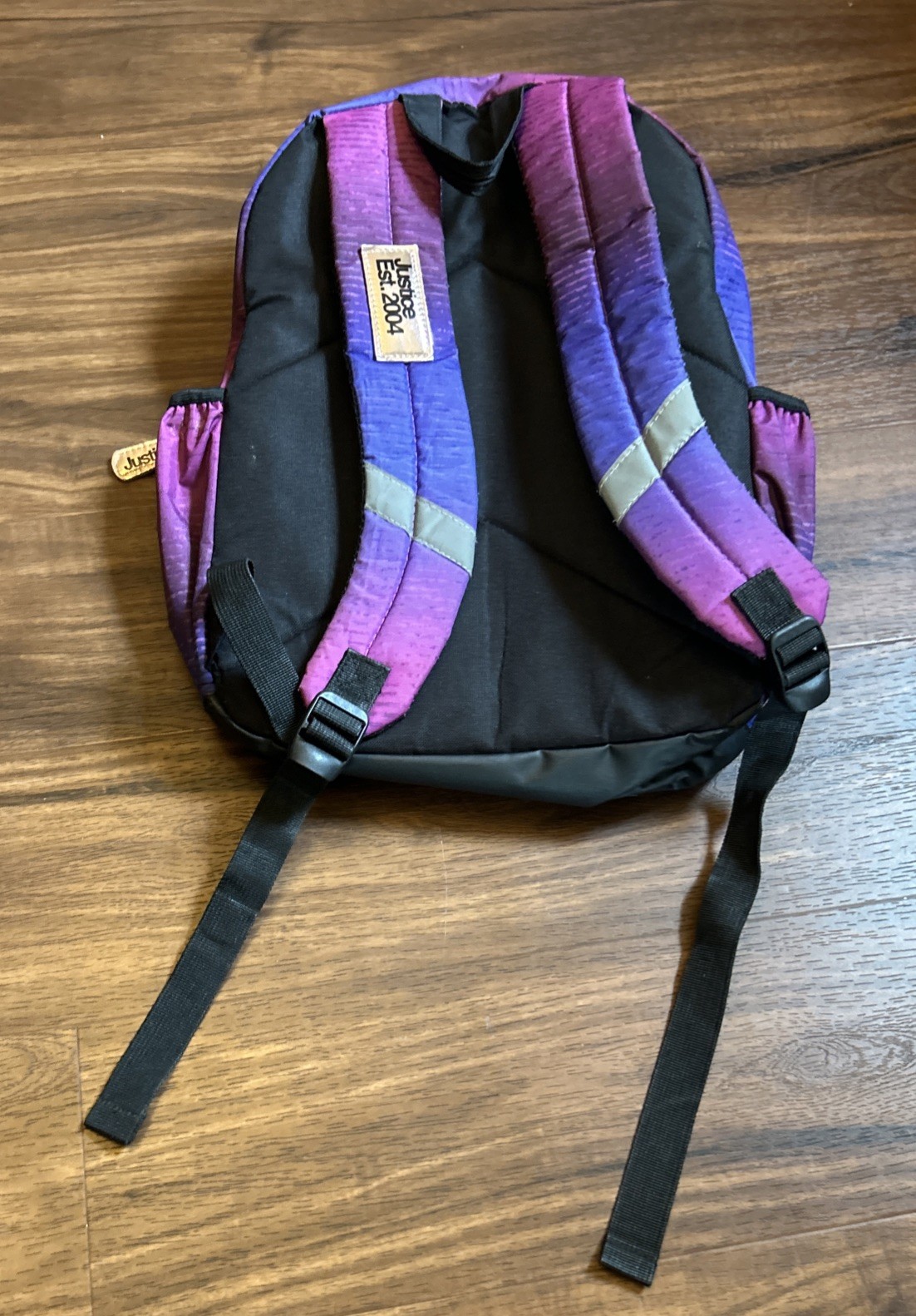 Justice Est. 2004 Exclusive Just Be You Backpack in Shades Of Purple (Ombre)