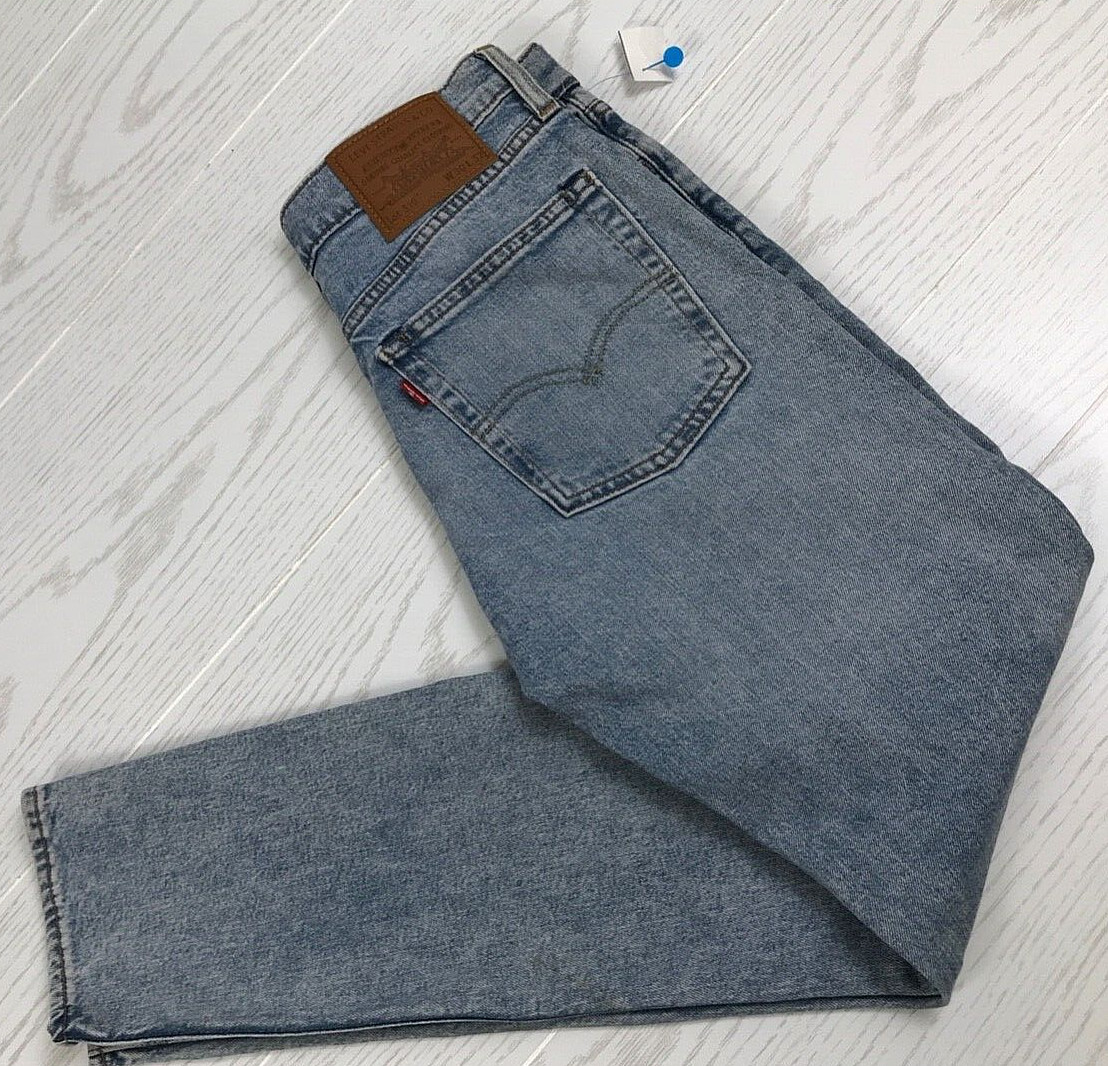 Levi’s 510 Jeans Mens 30×30 Slim Stone Washed Blue Straight Cotton Blend NWOT