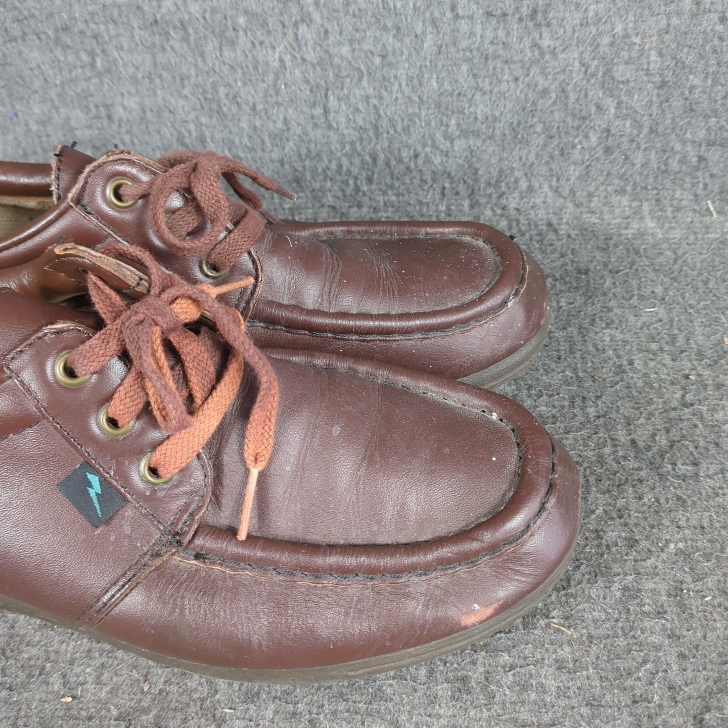 Vintage Red Wing Dunoon Brown Leather Moc Toe Oxford 8601 SD Type 2 Men Sz 9 D