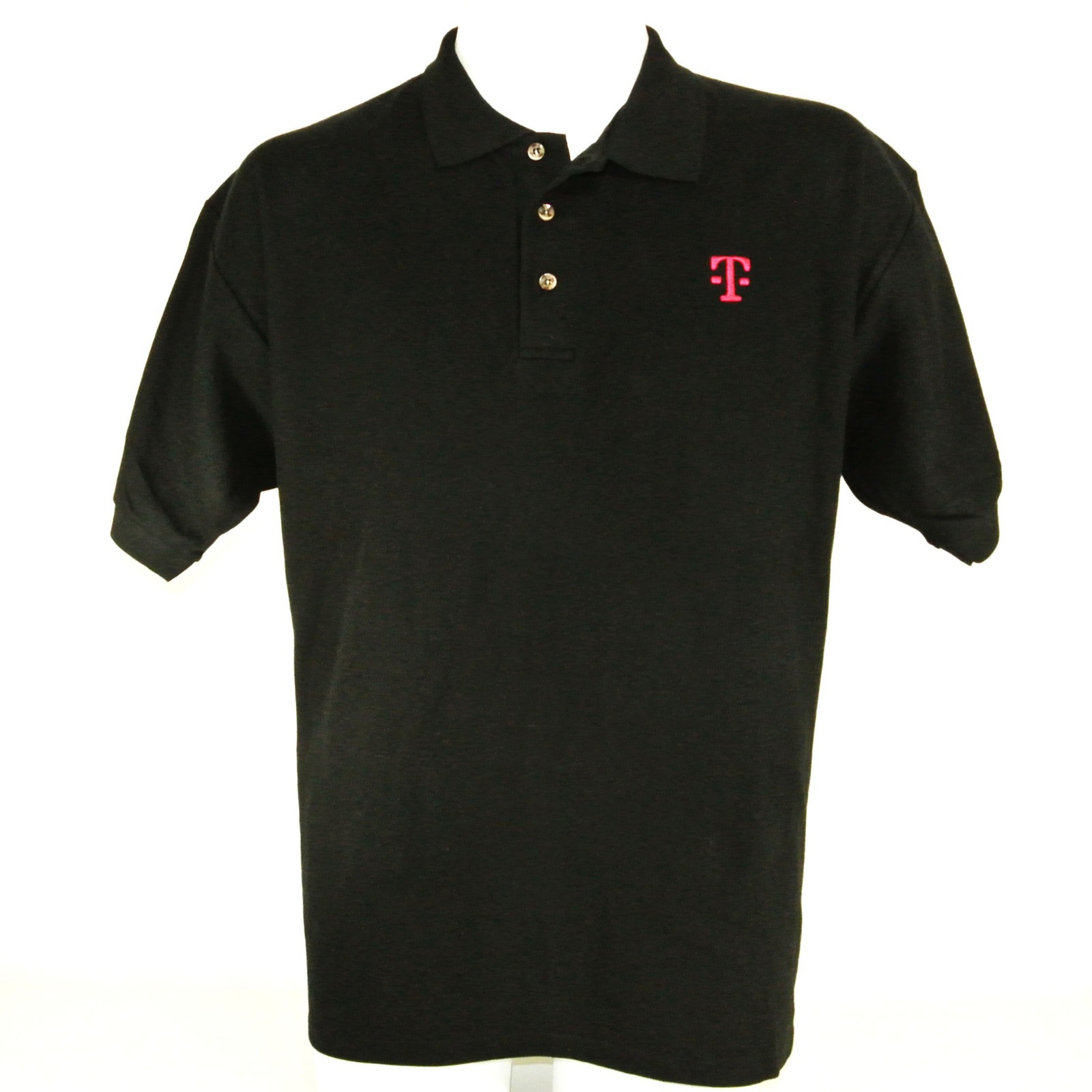 T-MOBILE Communications Tech Employee Uniform Polo Shirt Black Size XL NEW