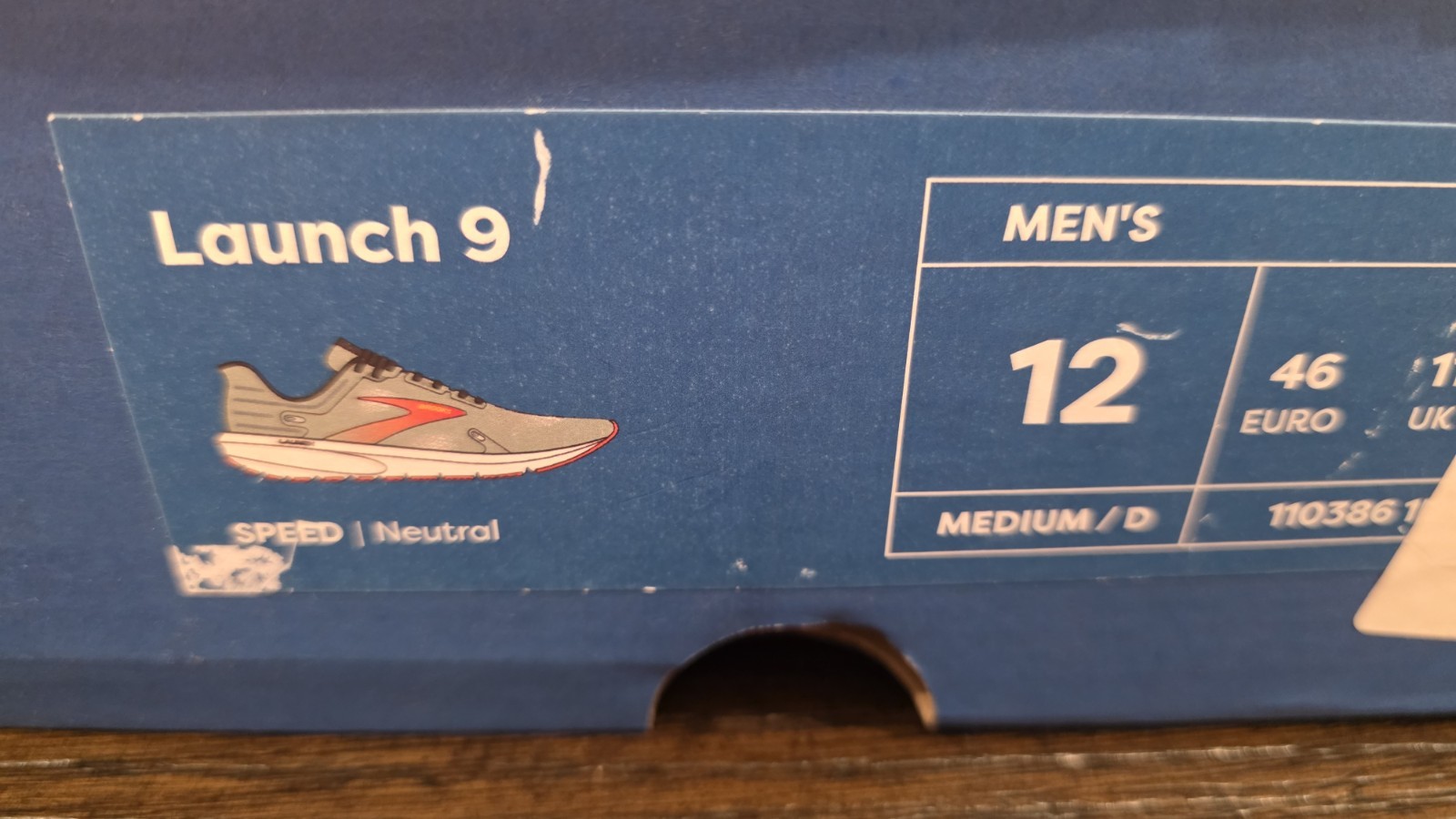 Brooks Launch 9 Running Shoes Men’s Size 12 US New In Box Light Green/Red – NS9