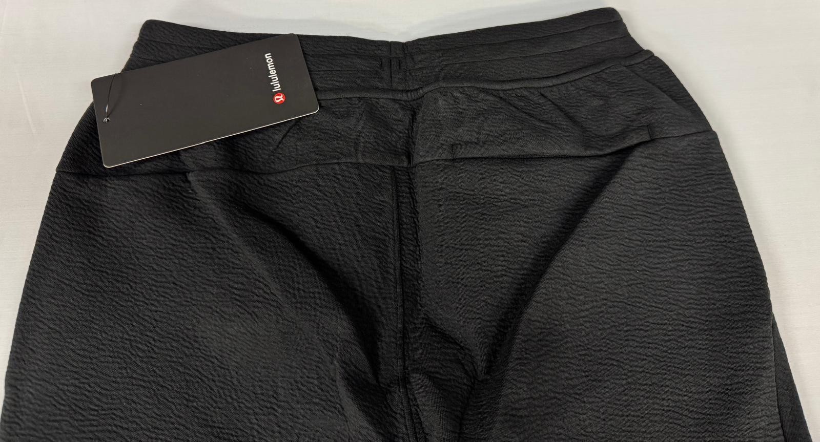 lululemon Textured Spacer Classic-Tapered Pant. Black. Choose Your Size. NWT