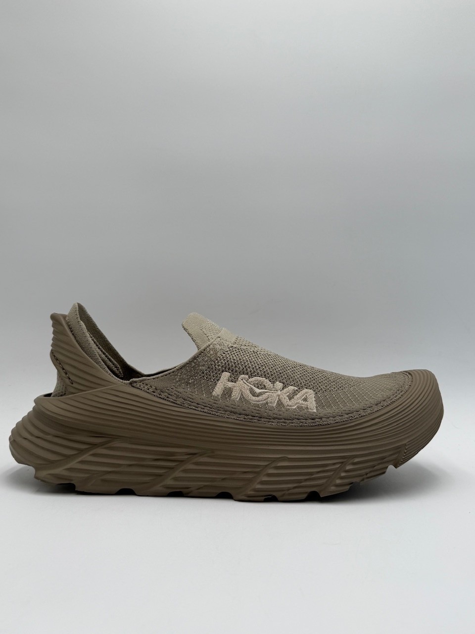 HOKA RESTORE TC Unisex NWD Running Sneaker Beige US Size M:7/M:6 W:8/W:7