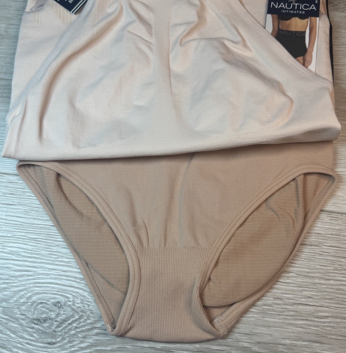 NAUTICA Size S 3-Pack Shaping Briefs High Waist Underwear Panties Mild Control