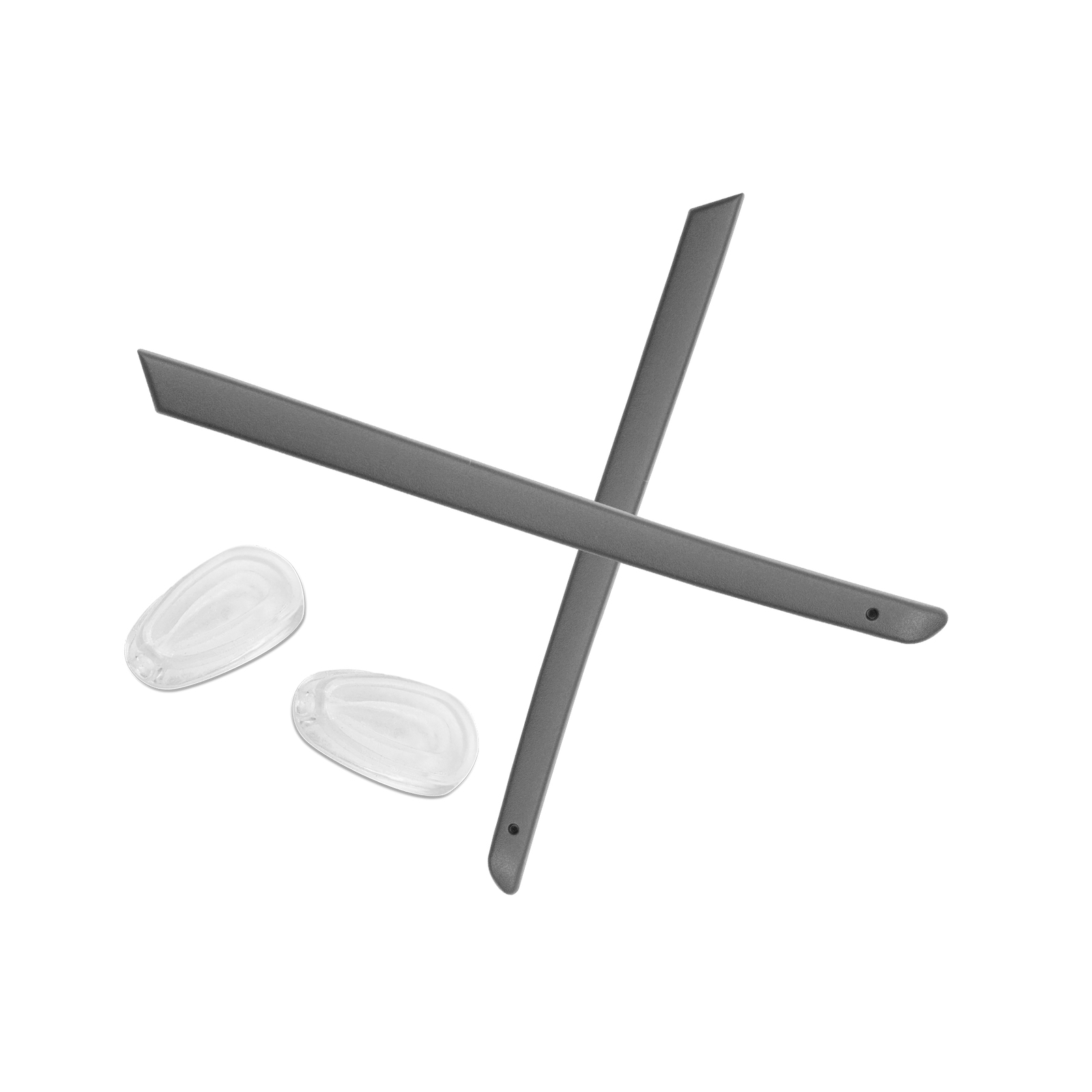 KEYTO Rubber Earsocks Nose Pads KIT for-Oakley Tinfoil OO4083 Sunglasses