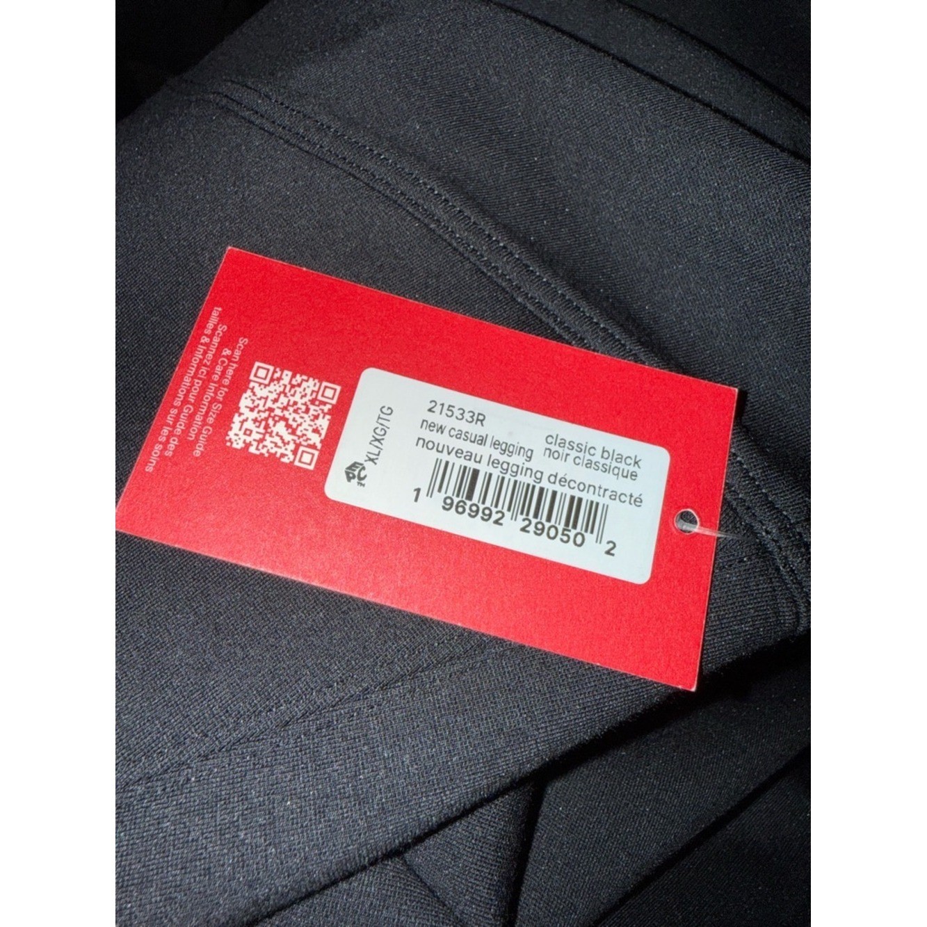 Spanx SPANXshape Everyday Legging Classic Black NWT Size XL