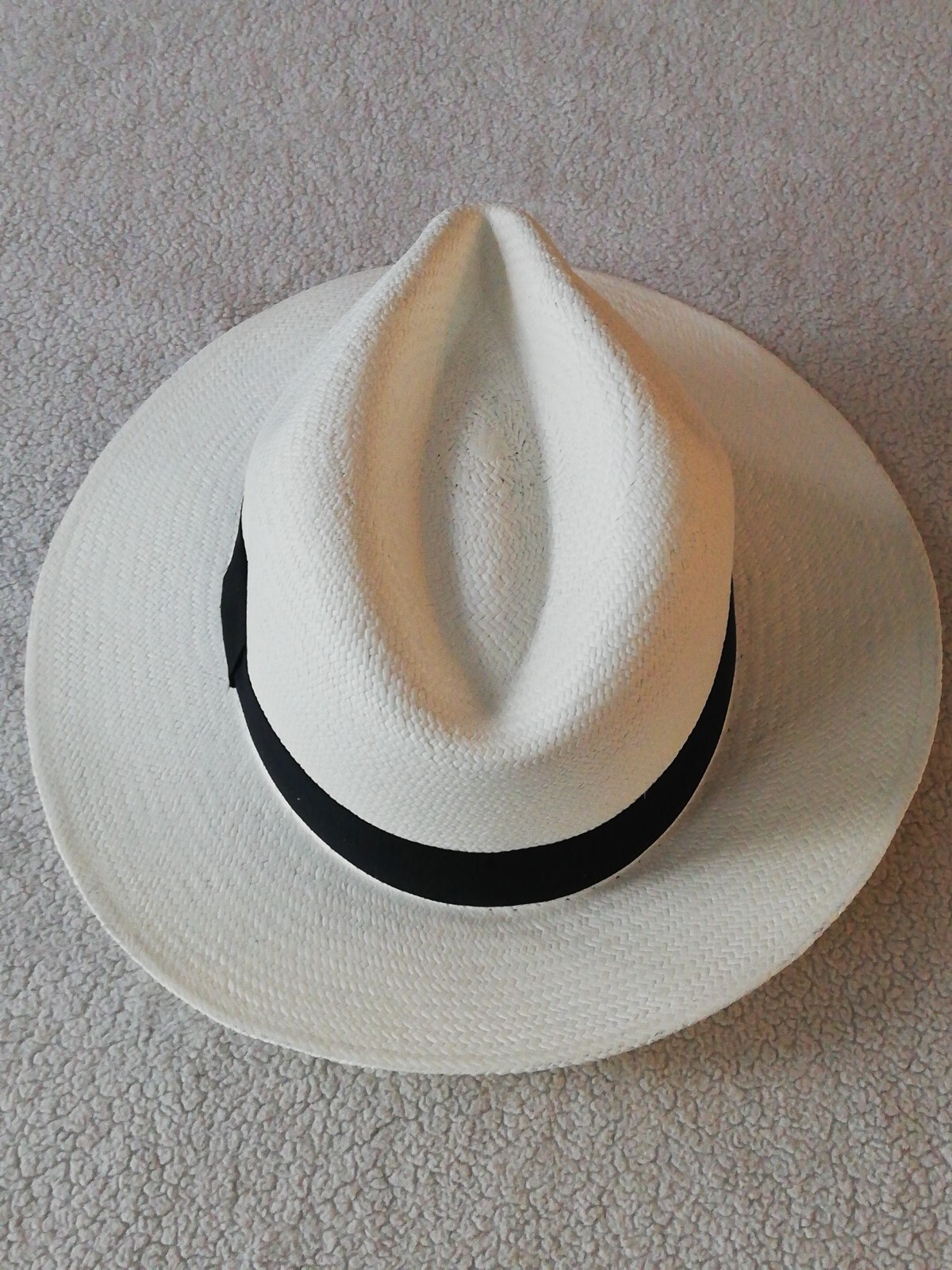 GENUINE ECUADOR HAT”PANAMA HAT” 100% TOQUILLA STRAW 56,58,60 $ 62cm Classic Fit